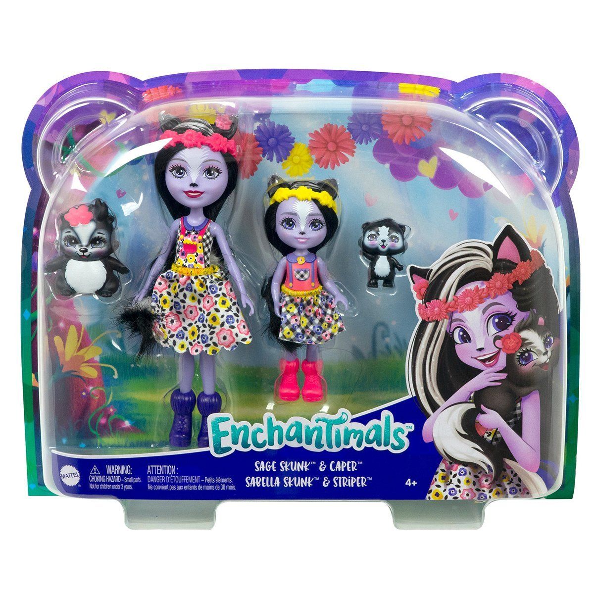 Enchantimals-Enchantimals Kız Kardeş Bebekler Serisi-Oyuncak Bebek ve Oyun Setleri-4-Milagron.com