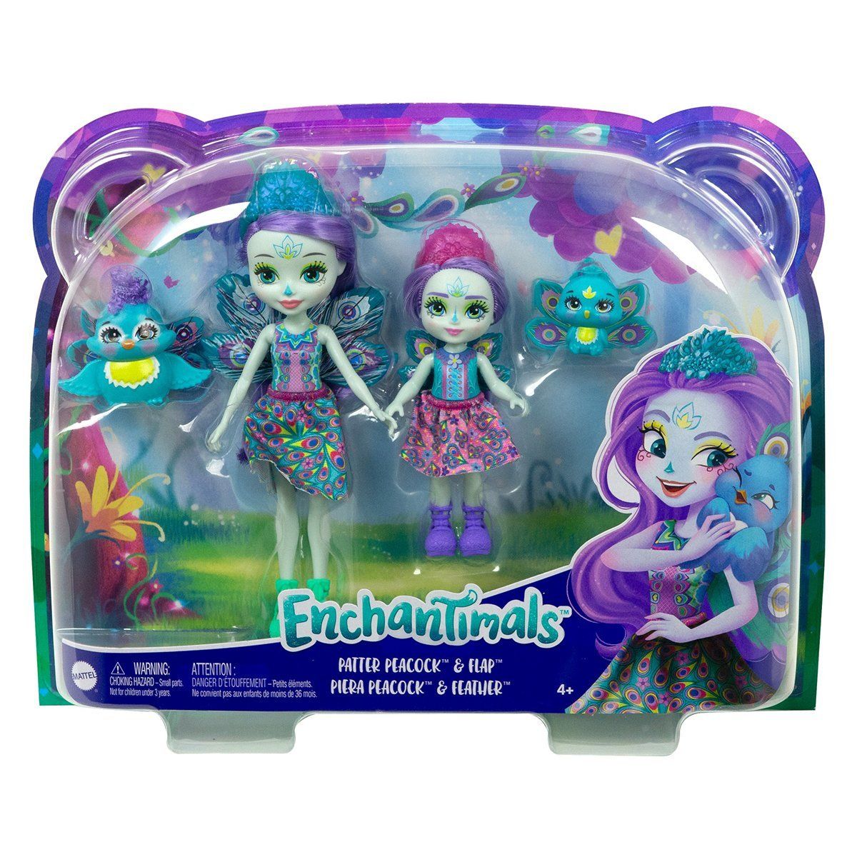 Enchantimals-Enchantimals Kız Kardeş Bebekler Serisi-Oyuncak Bebek ve Oyun Setleri-5-Milagron.com