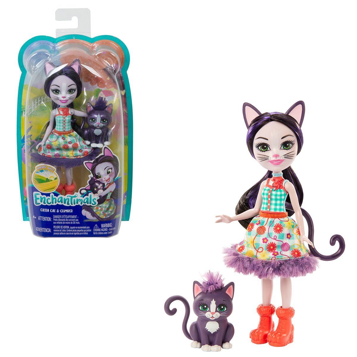Enchantimals-Enchantimals Popüler Karakter Bebekler / +4 Yaş-Oyuncak Bebek ve Oyun Setleri-3-Milagron.com