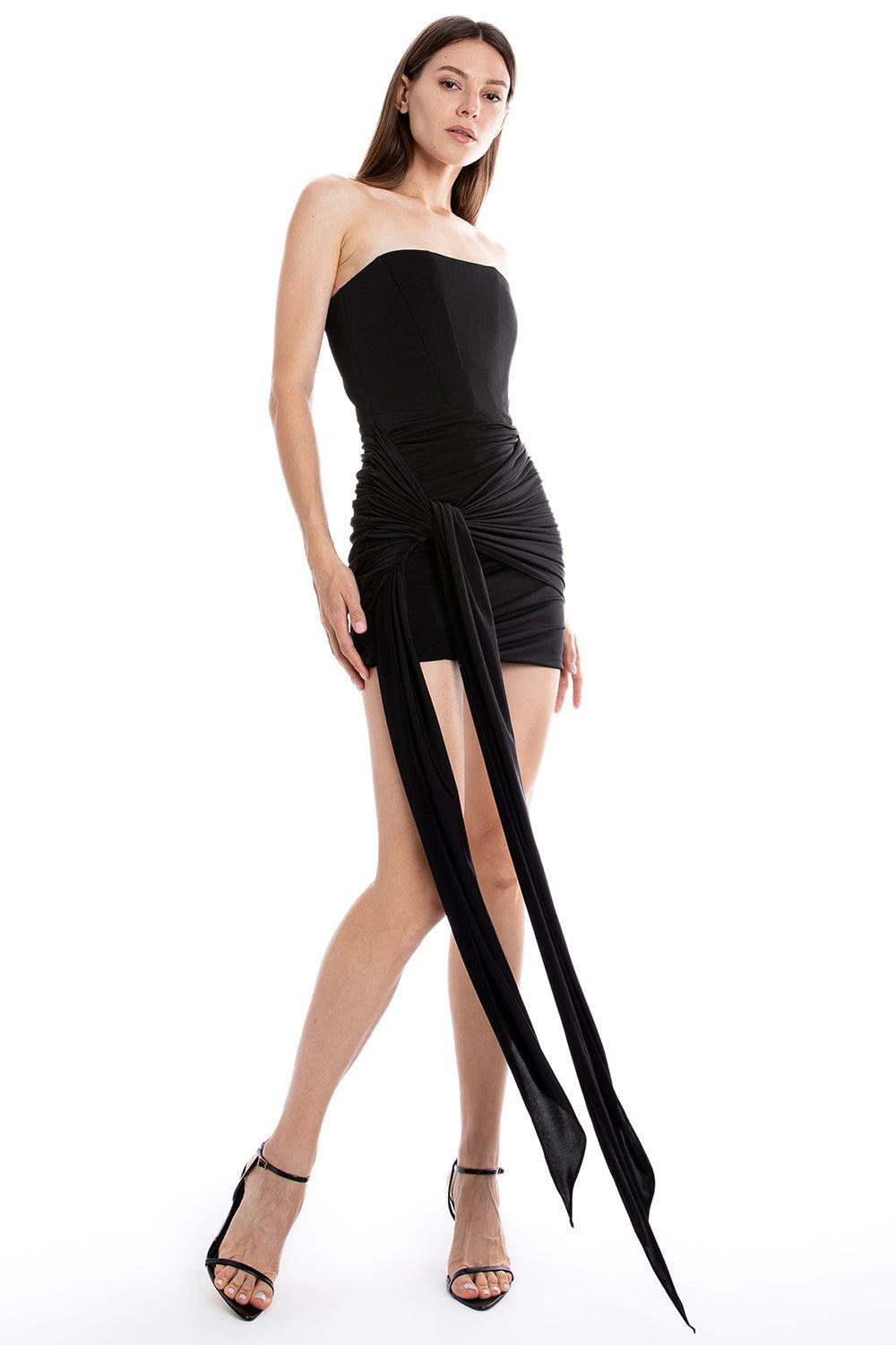 Esotte-Lola Siyah Elbise-Elbise-2-Milagron.com