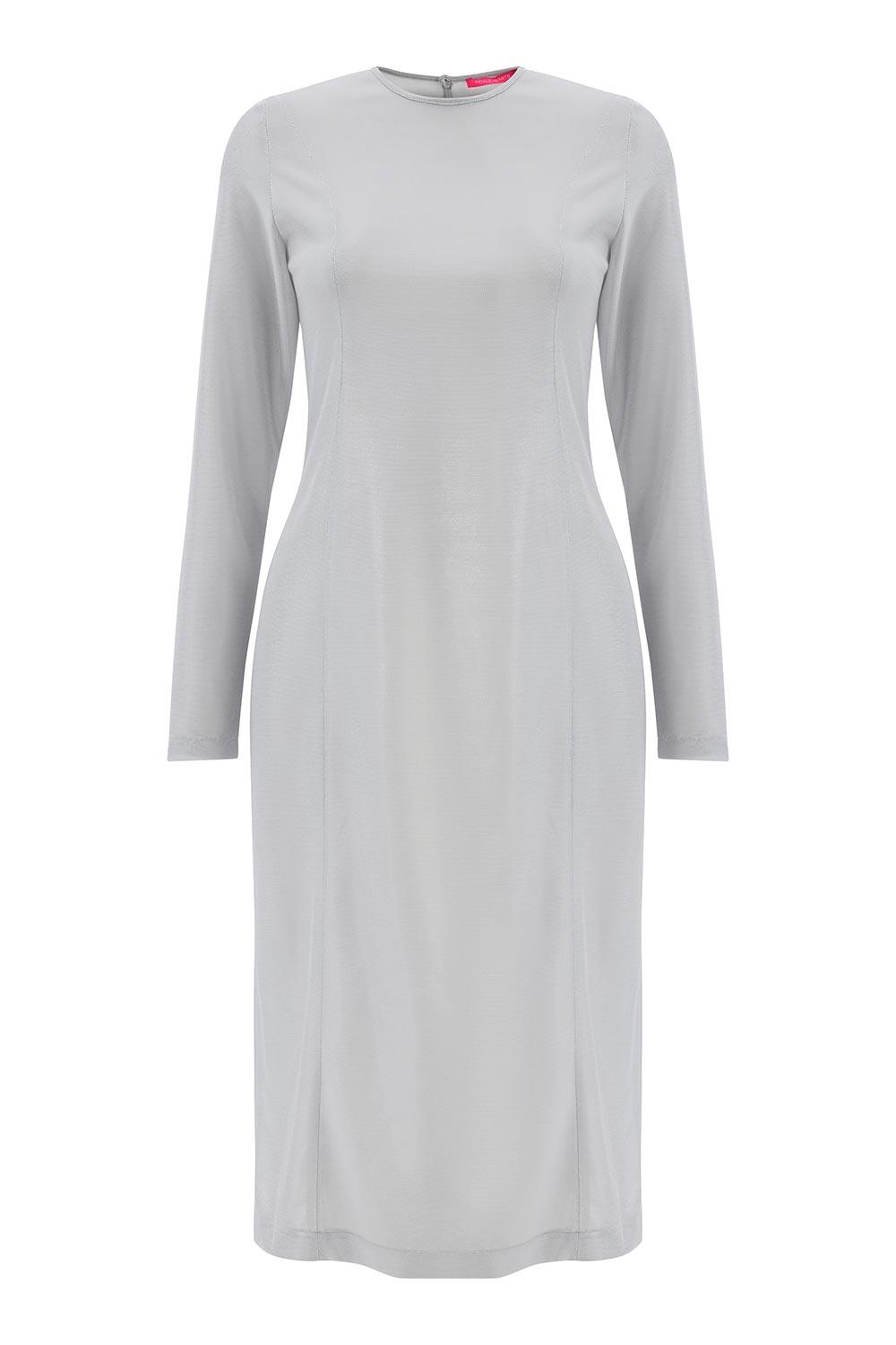 Fickle Hearts-Astrid Gümüş Elbise-Elbise-4-Milagron.com