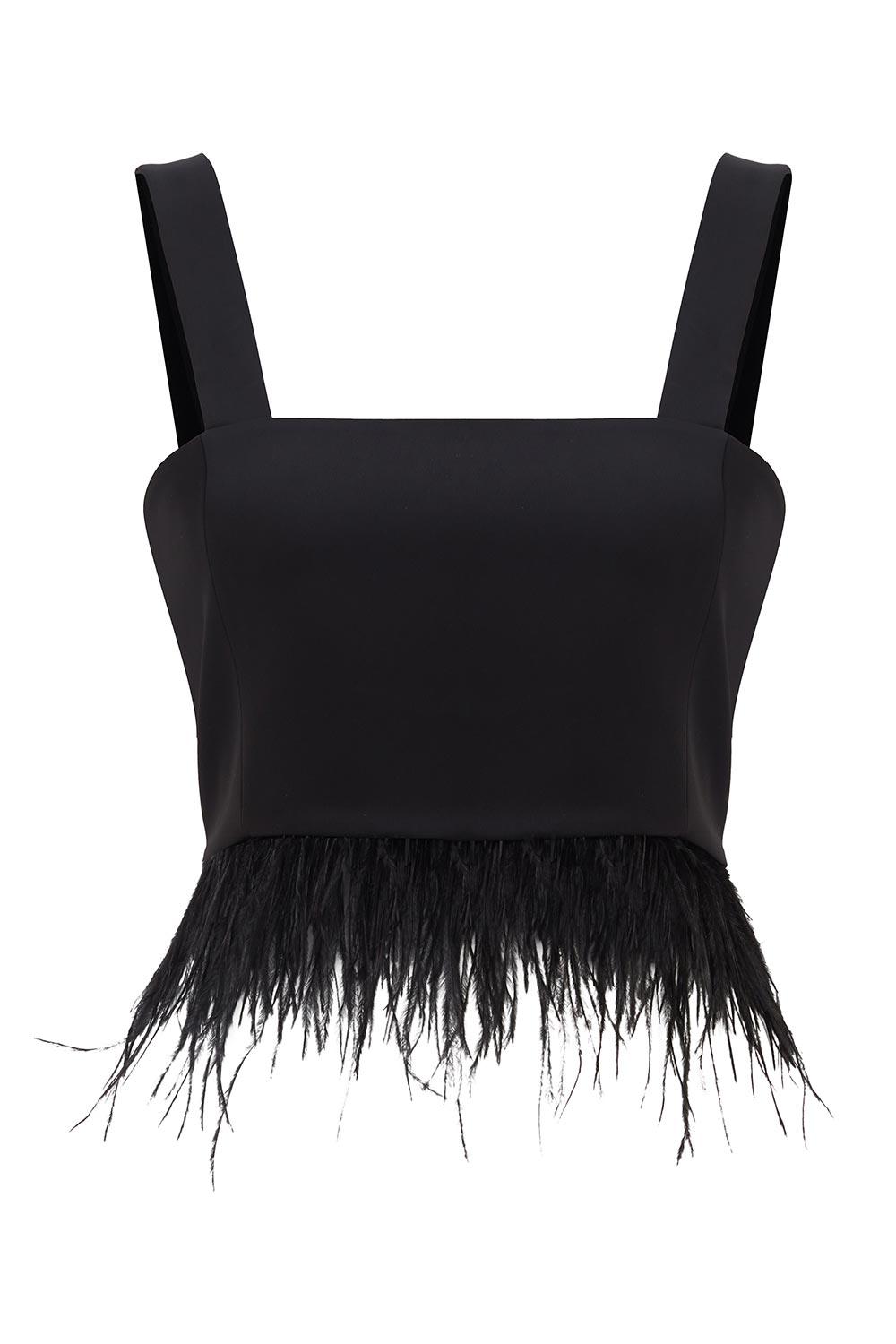 Fickle Hearts-Black Swan Top-Top-1-Milagron.com