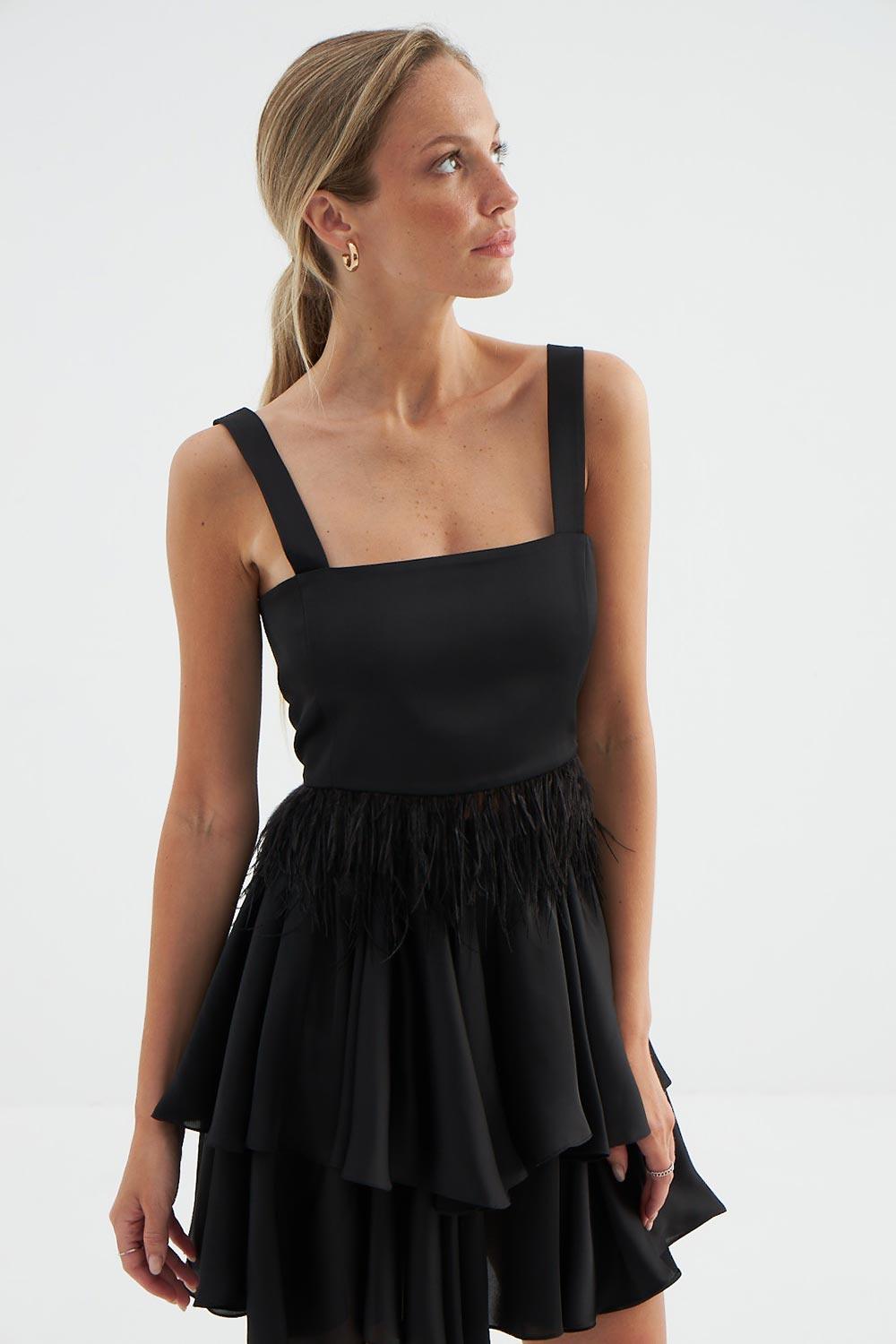 Fickle Hearts-Black Swan Top-Top-4-Milagron.com