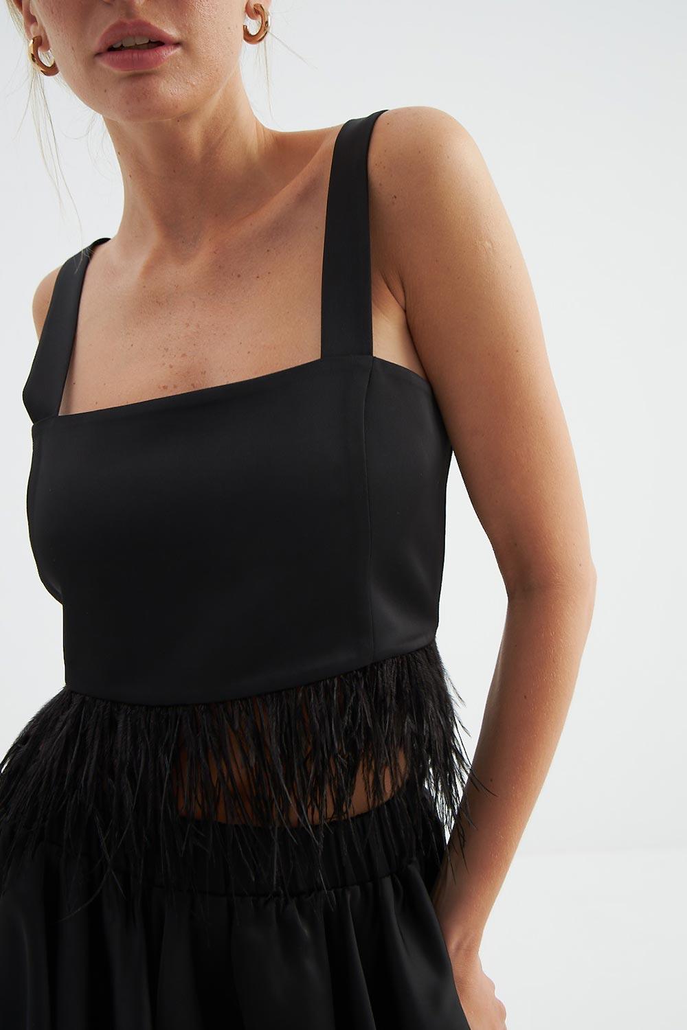 Fickle Hearts-Black Swan Top-Top-5-Milagron.com