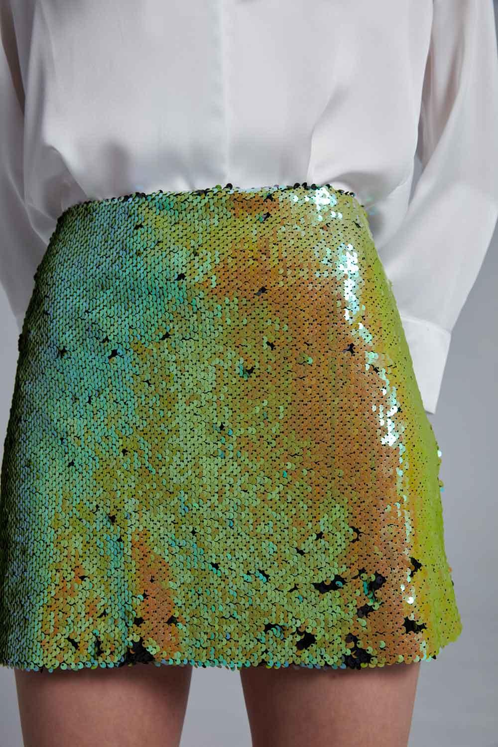 Fickle Hearts-Tina Payetli Mini Etek-Etek-2-Milagron.com