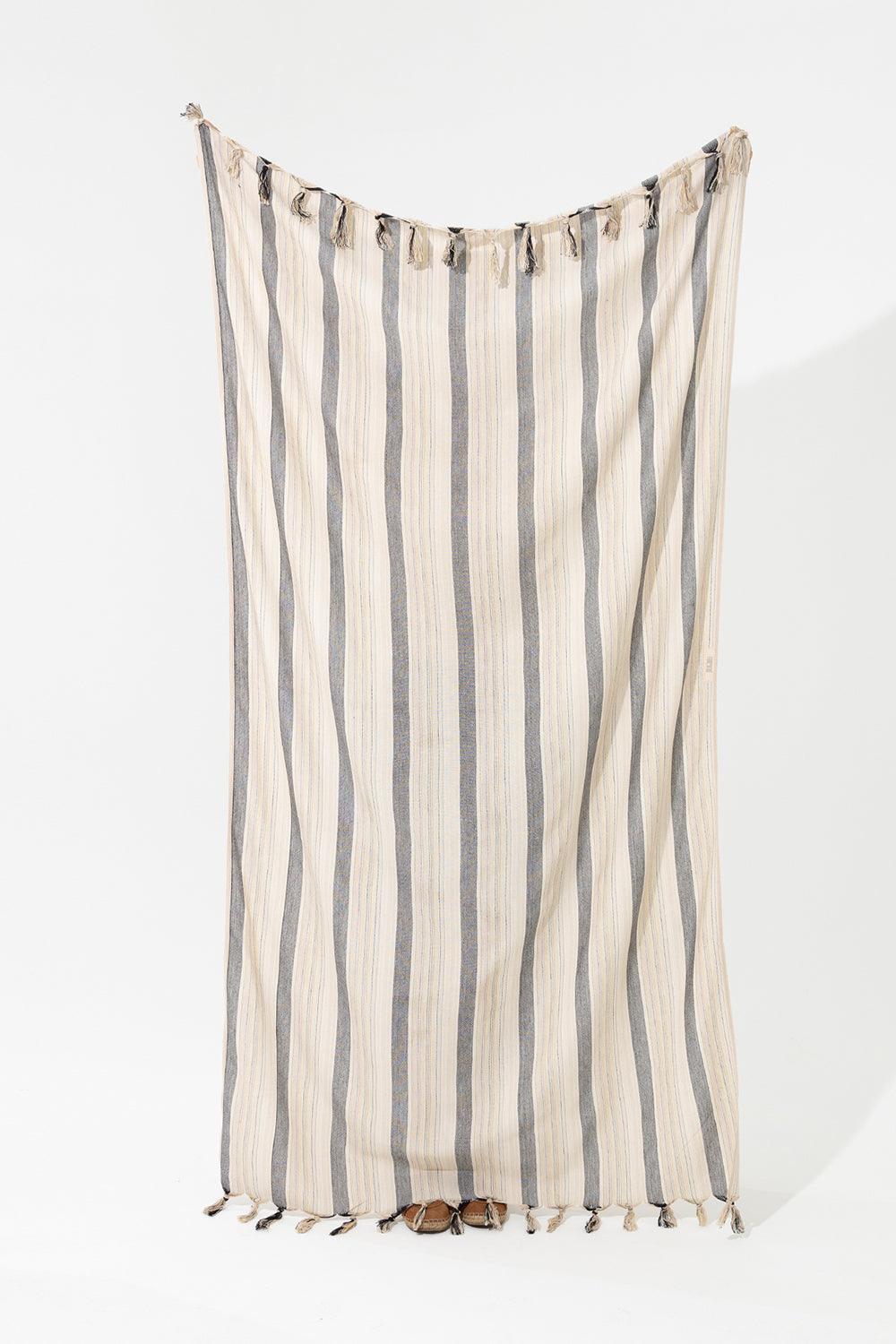 FineGrid-Azure Peştemal-Havlu & Peştamal-1-Milagron.com