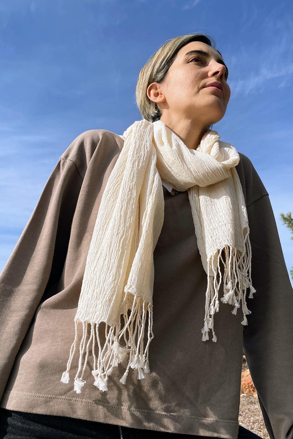 FineGrid-Pure Şal-Şal & Fular-4-Milagron.com