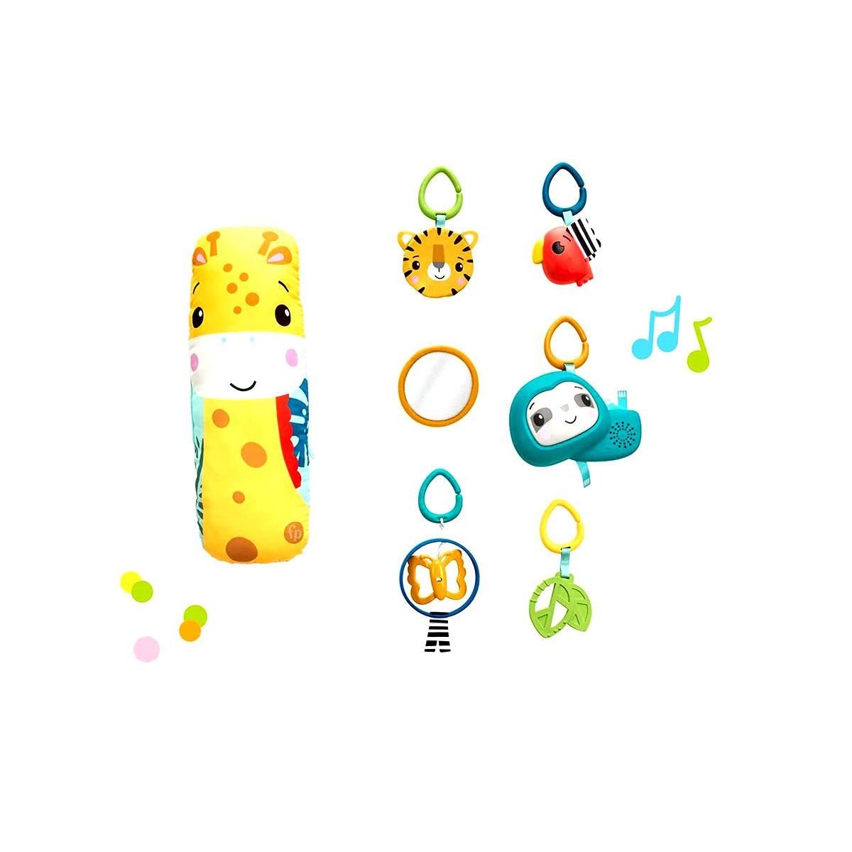 Fisher-Price-3Ü1 Arada Yağmur Ormanı Jimnastik Merkezi-Bebek Oyuncakları-3-Milagron.com