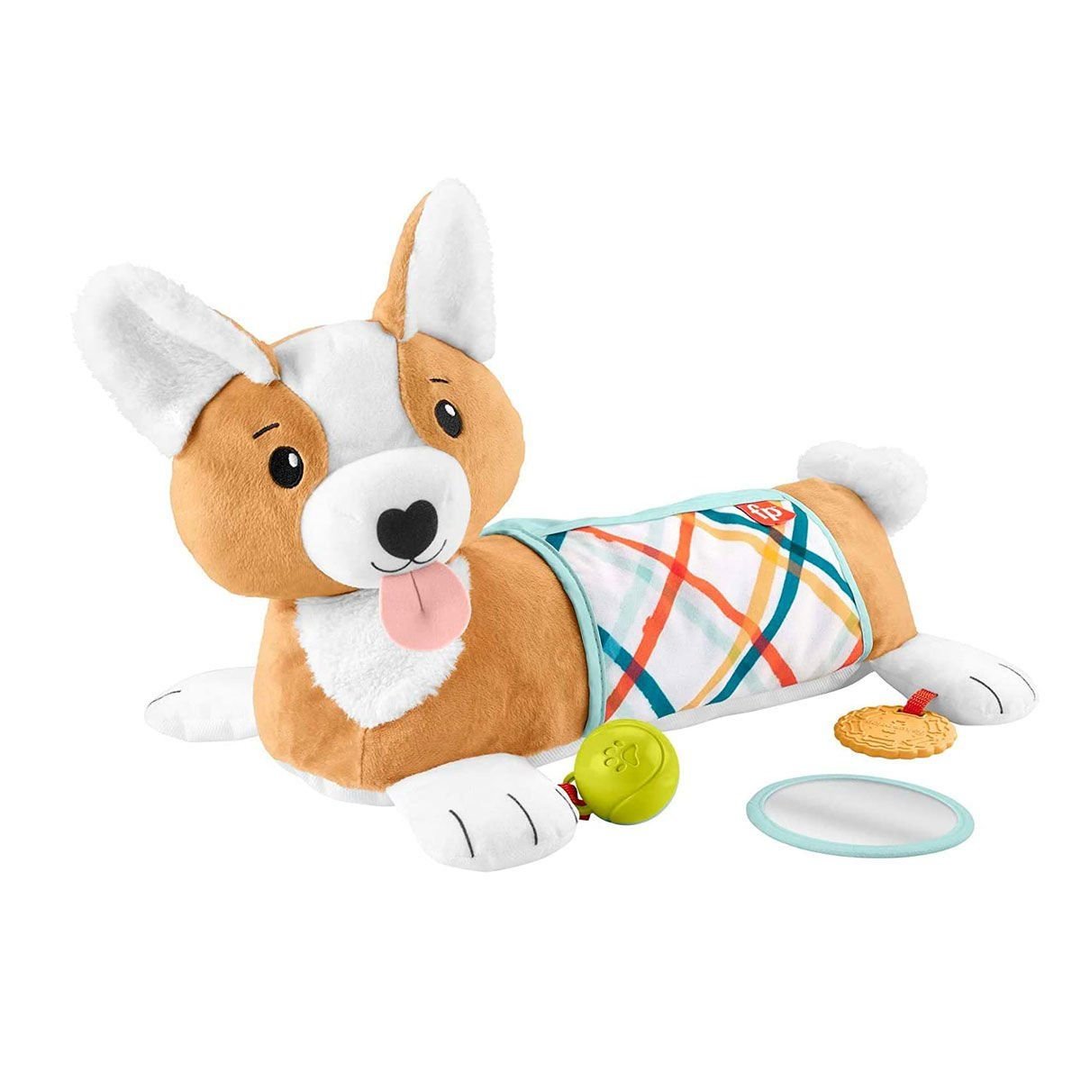 Fisher-Price-3ü1 Arada Köpekçik Uzanma Yastığı-Bebek Oyuncakları-2-Milagron.com