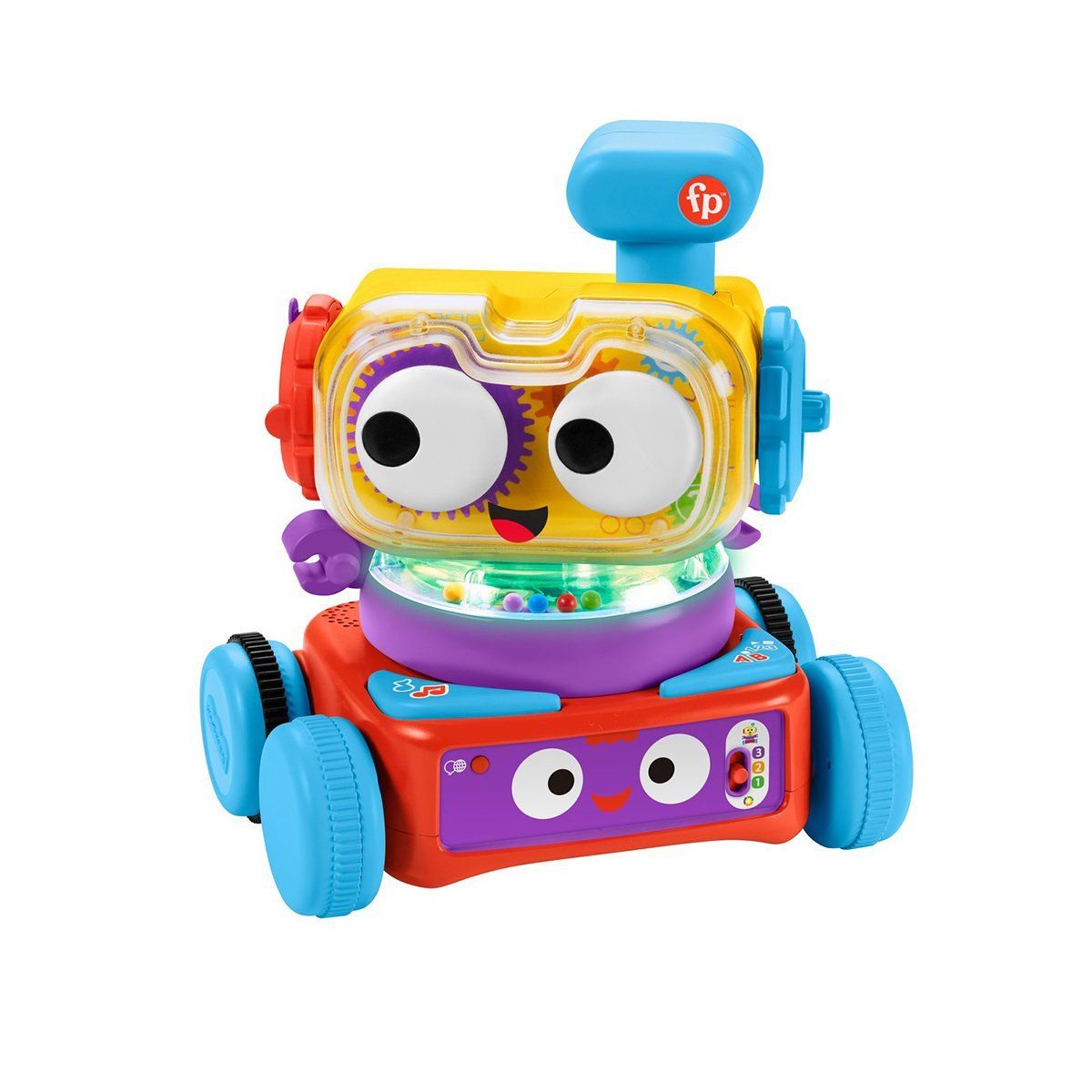 Fisher-Price-4'ü 1 Arada Eğlenceli Robot Türkçe - İngilizce +6 Ay-Bebek Oyuncakları-1-Milagron.com
