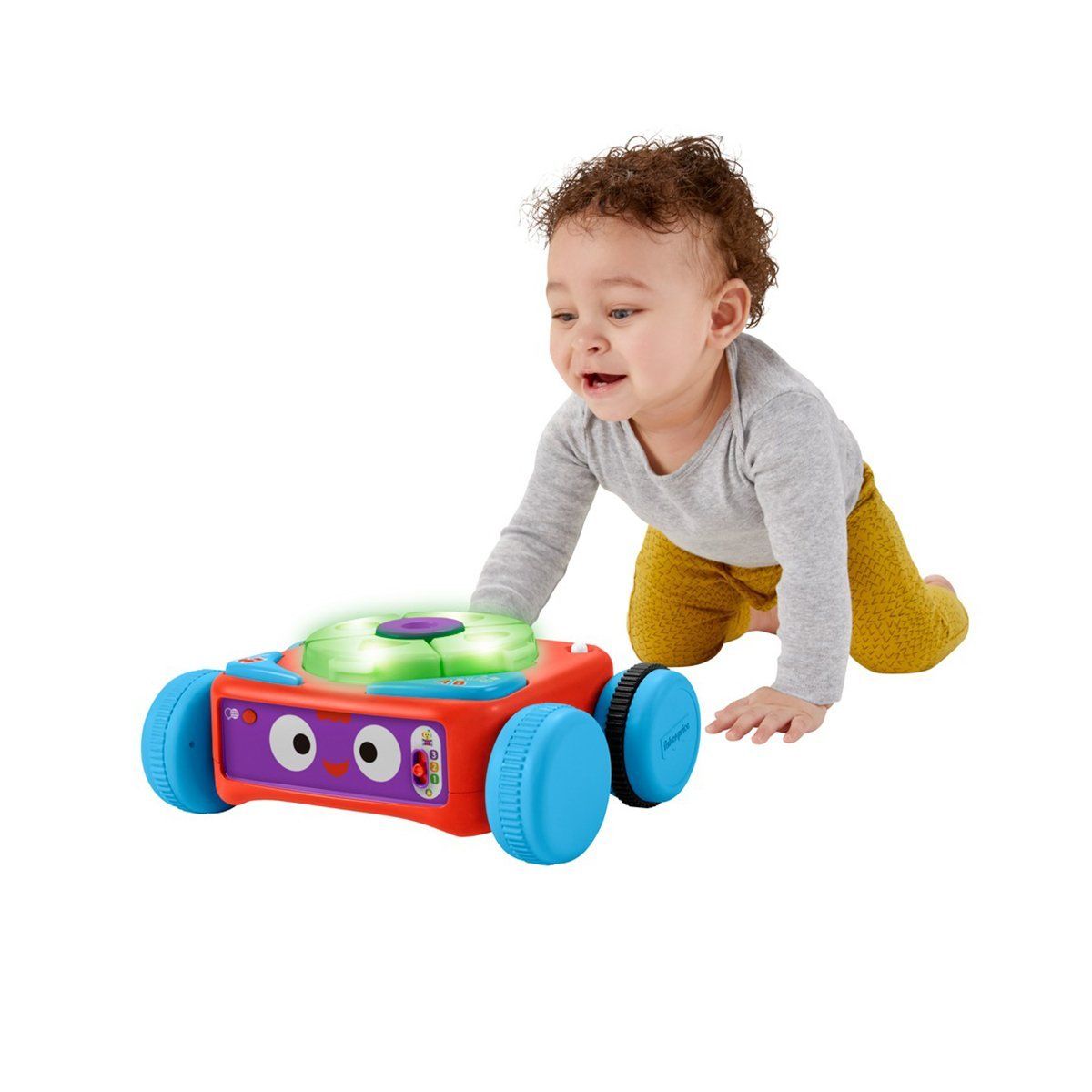 Fisher-Price-4'ü 1 Arada Eğlenceli Robot Türkçe - İngilizce +6 Ay-Bebek Oyuncakları-4-Milagron.com