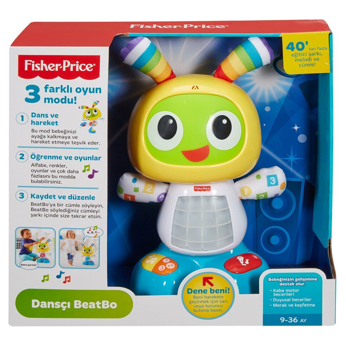 Fisher-Price-Dansçı Beat Bo Türkçe-Bebek Oyuncakları-1-Milagron.com