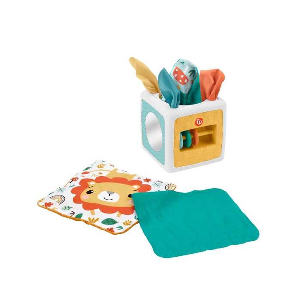 Fisher-Price-Eğlenceli Aktivite Küpü-Bebek Oyuncakları-1-Milagron.com