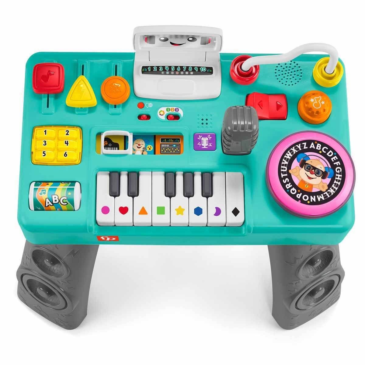 Fisher-Price-Eğlenceli Dj Aktivite Masası-Bebek Oyuncakları-2-Milagron.com