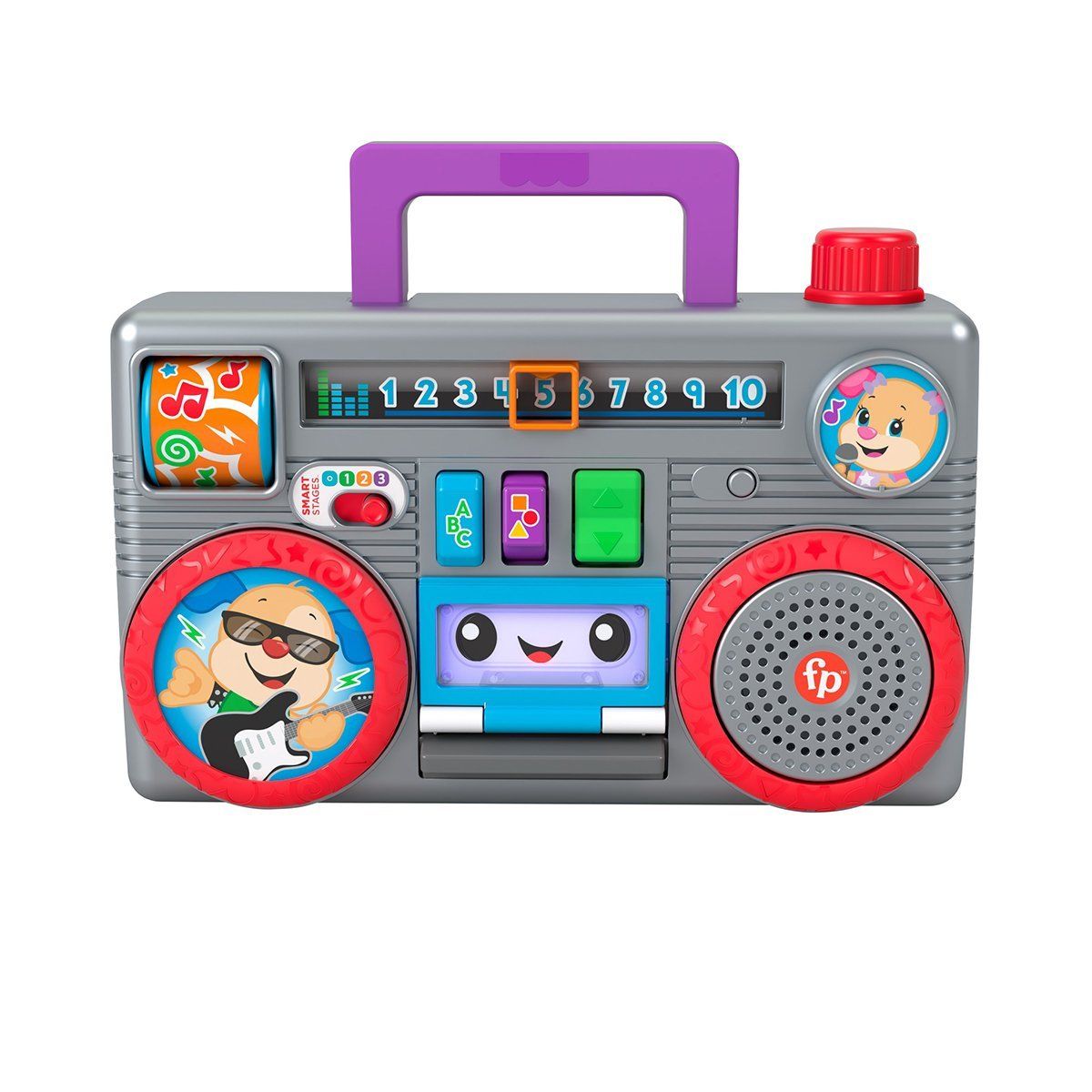 Fisher-Price-Eğlenceli Müzik Kutusu Türkçe İngilizce / +6 Ay-Bebek Oyuncakları-2-Milagron.com