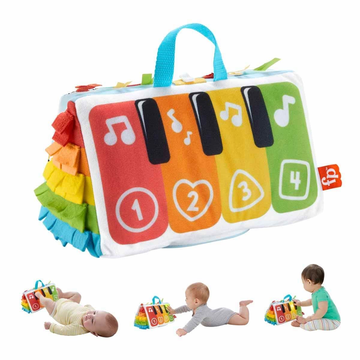 Fisher-Price-Işıklı Ve Müzikli Yumuşak Piyano-Bebek Oyuncakları-2-Milagron.com