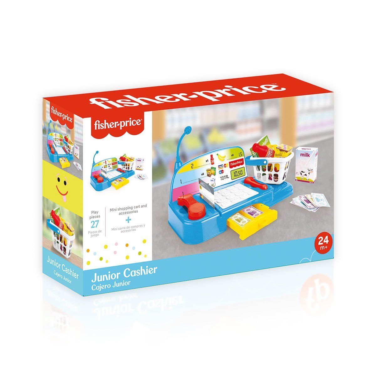 Fisher-Price-Junior Yazar Kasa 27 Parça-Oyuncak-1-Milagron.com
