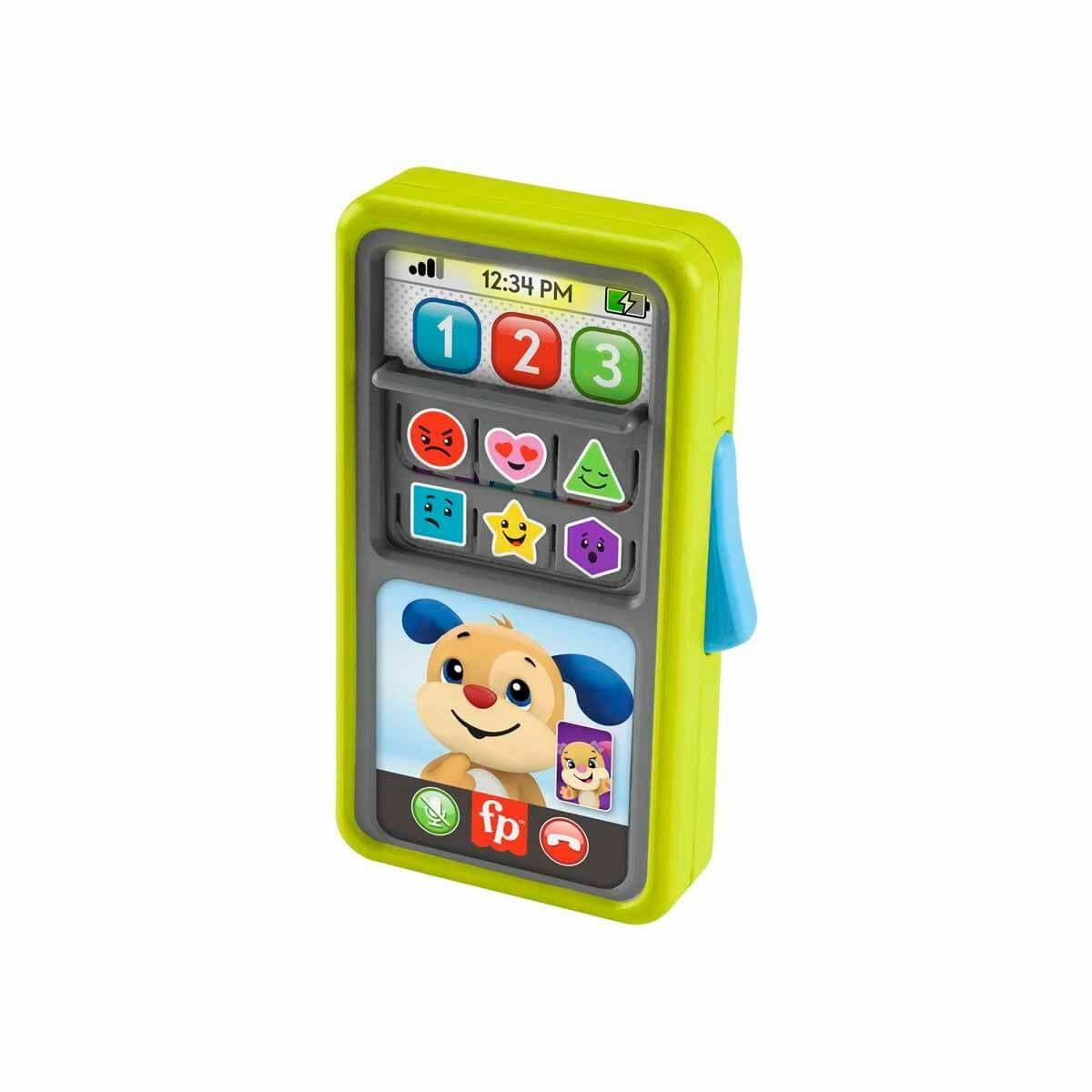 Fisher-Price-Kaydır Ve Öğren Akıllı Telefon-Bebek Oyuncakları-2-Milagron.com