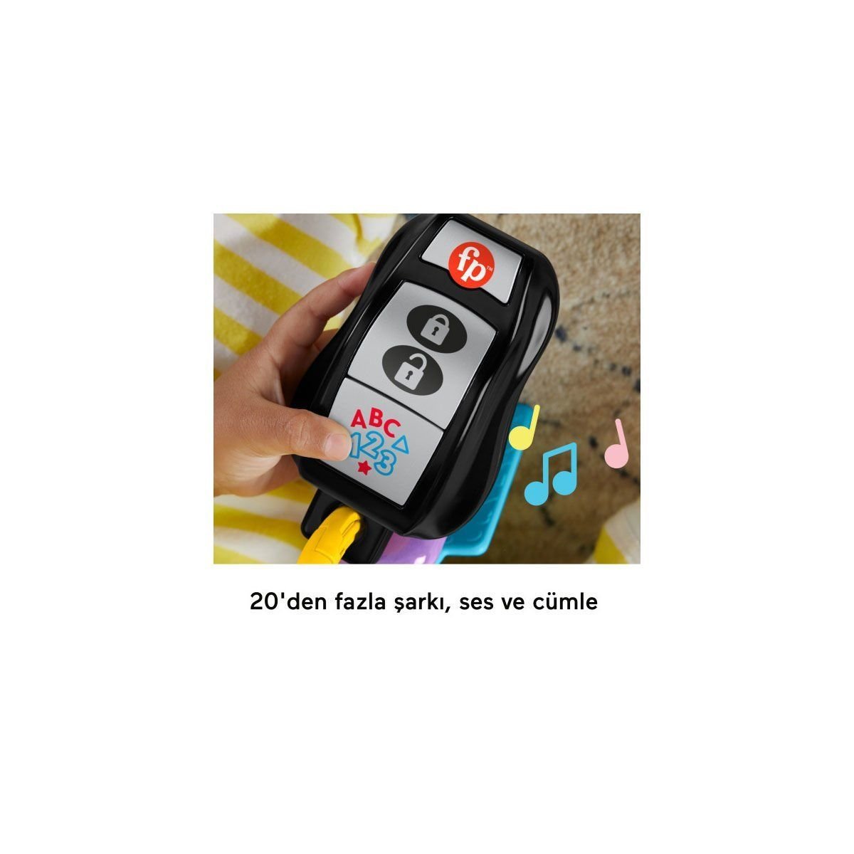 Fisher-Price-Ln L Eğlenceli Aktivite Anahtarı-Bebek Oyuncakları-2-Milagron.com