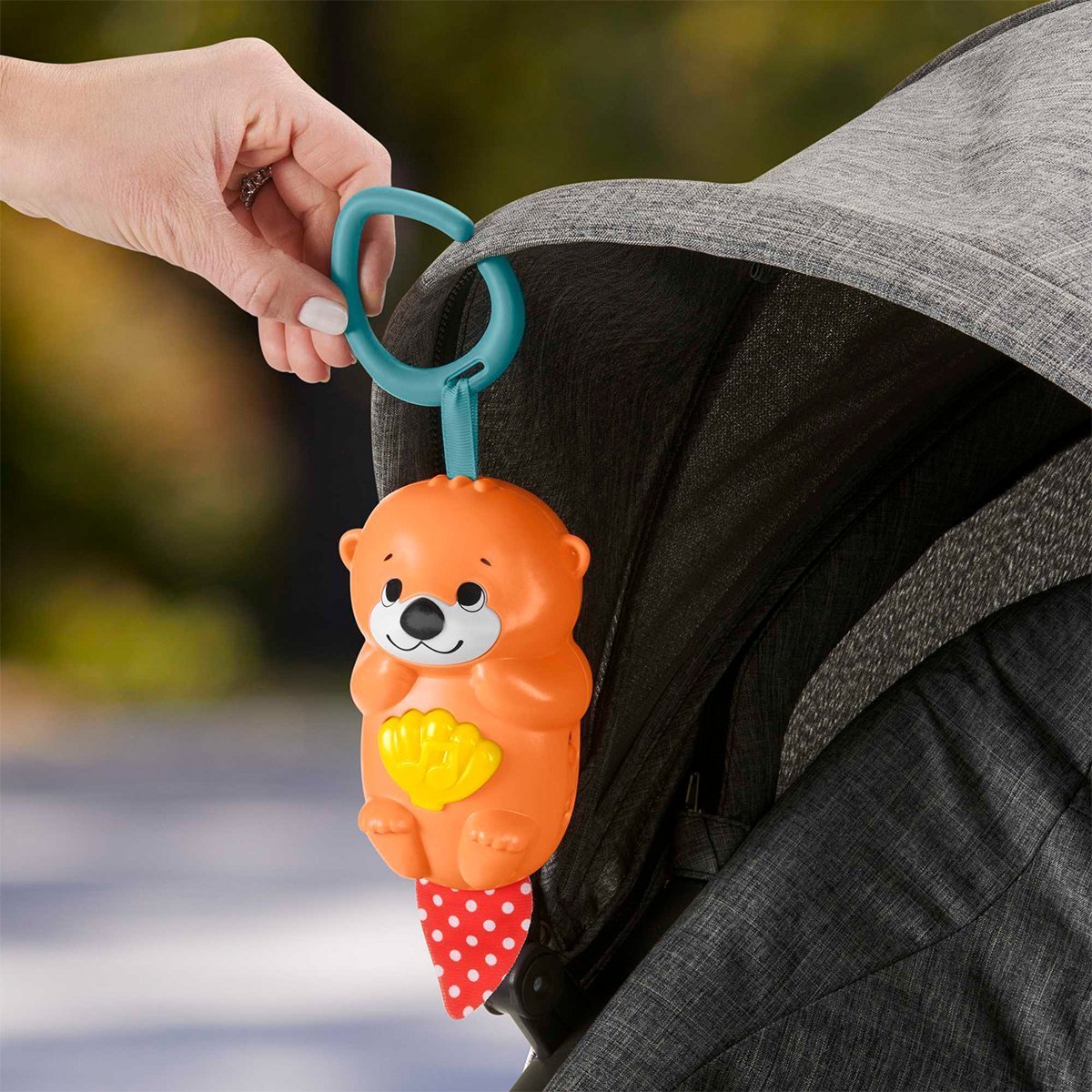 Fisher-Price-Neşeli Hayvanlar 3ü1 Arada Jimnastik Merkezi-Bebek Oyuncakları-5-Milagron.com