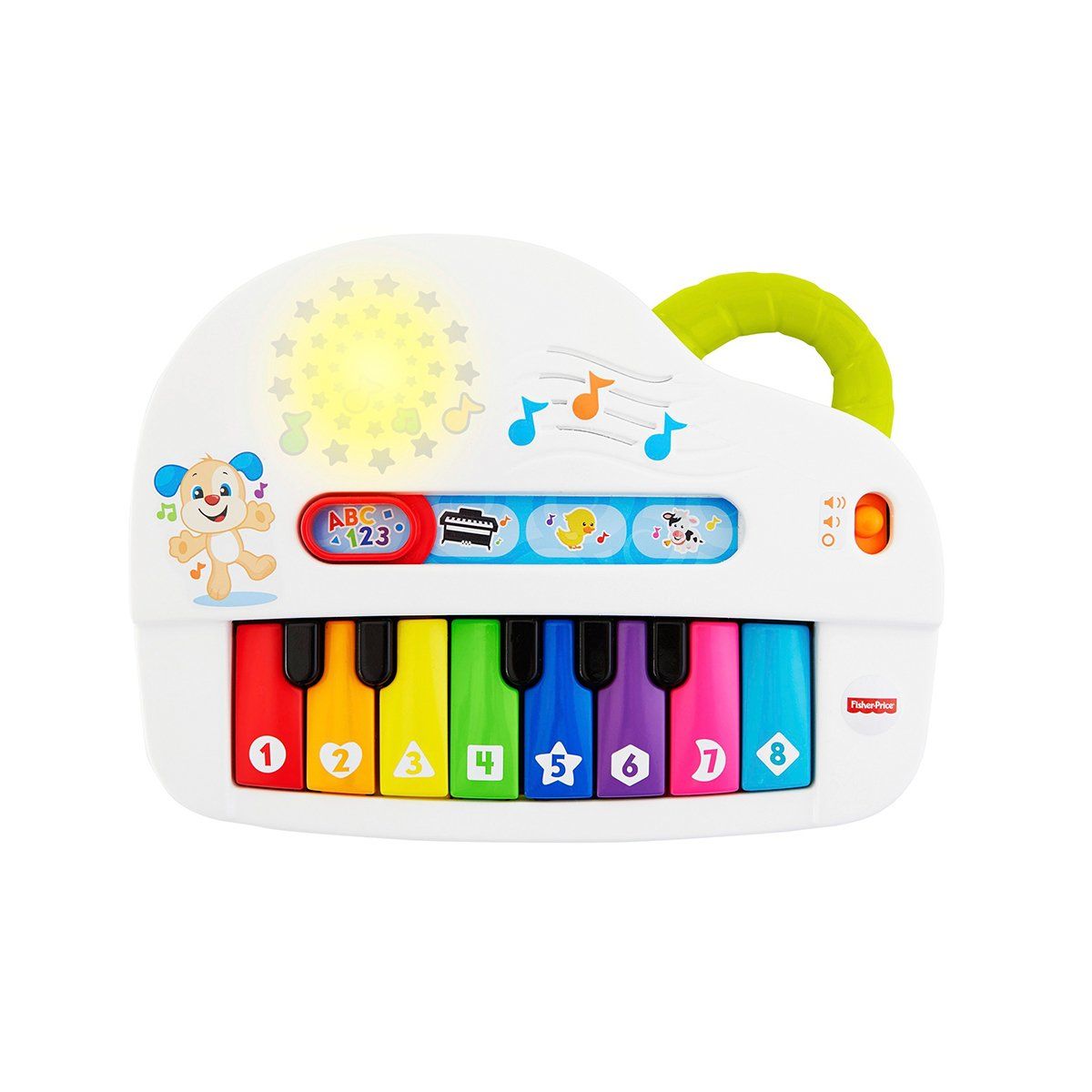 Fisher-Price-Neşeli Piyano / Türkçe / Eğlen Ve Öğren-Bebek Oyuncakları-2-Milagron.com