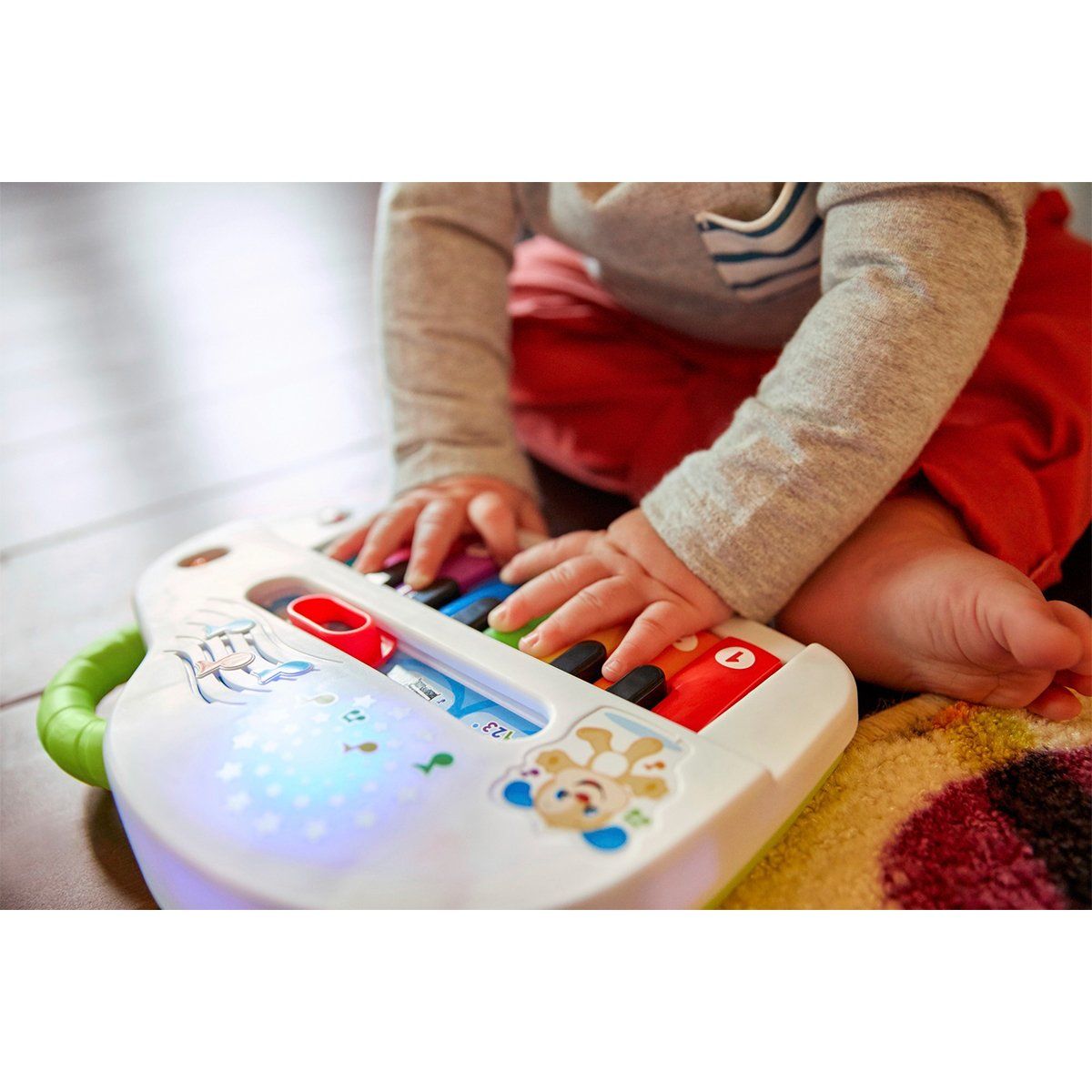Fisher-Price-Neşeli Piyano / Türkçe / Eğlen Ve Öğren-Bebek Oyuncakları-3-Milagron.com