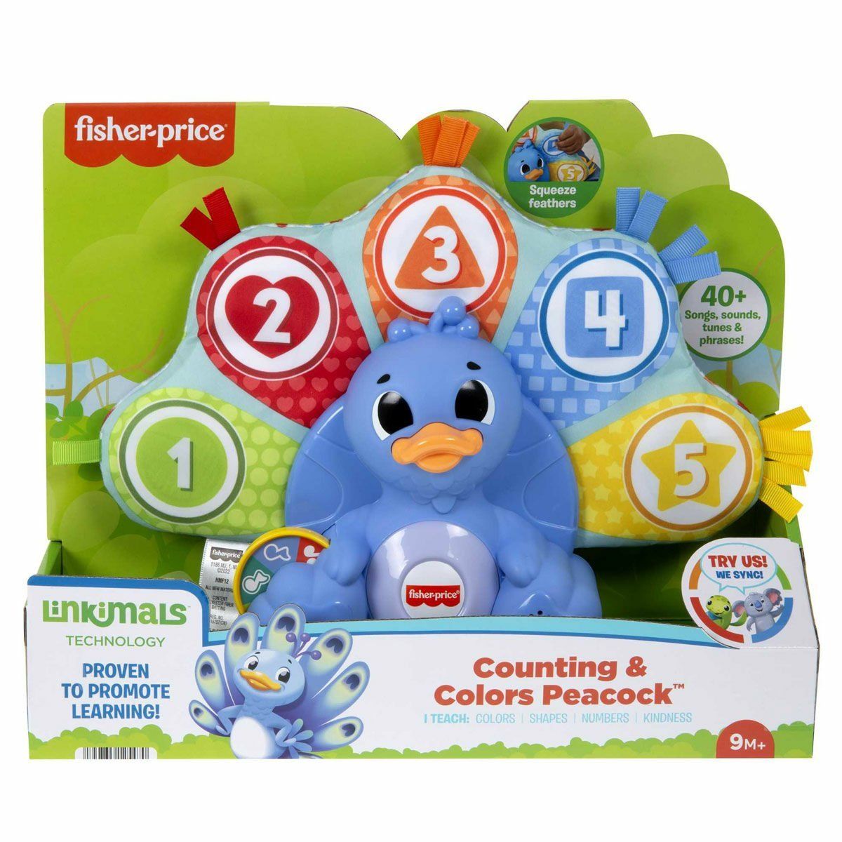 Fisher-Price-Rengarenk Tavus Kuşu-Bebek Oyuncakları-1-Milagron.com