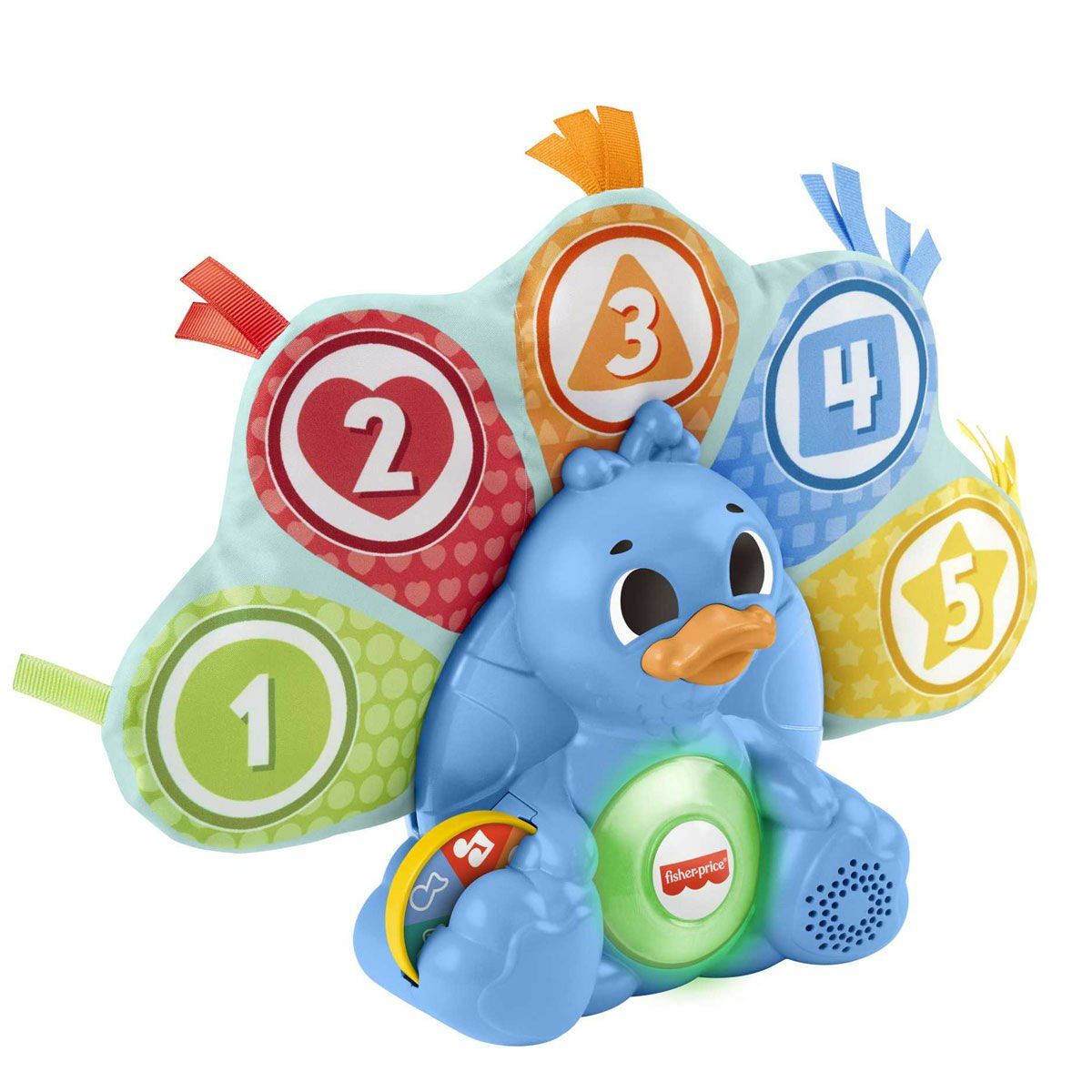 Fisher-Price-Rengarenk Tavus Kuşu-Bebek Oyuncakları-4-Milagron.com