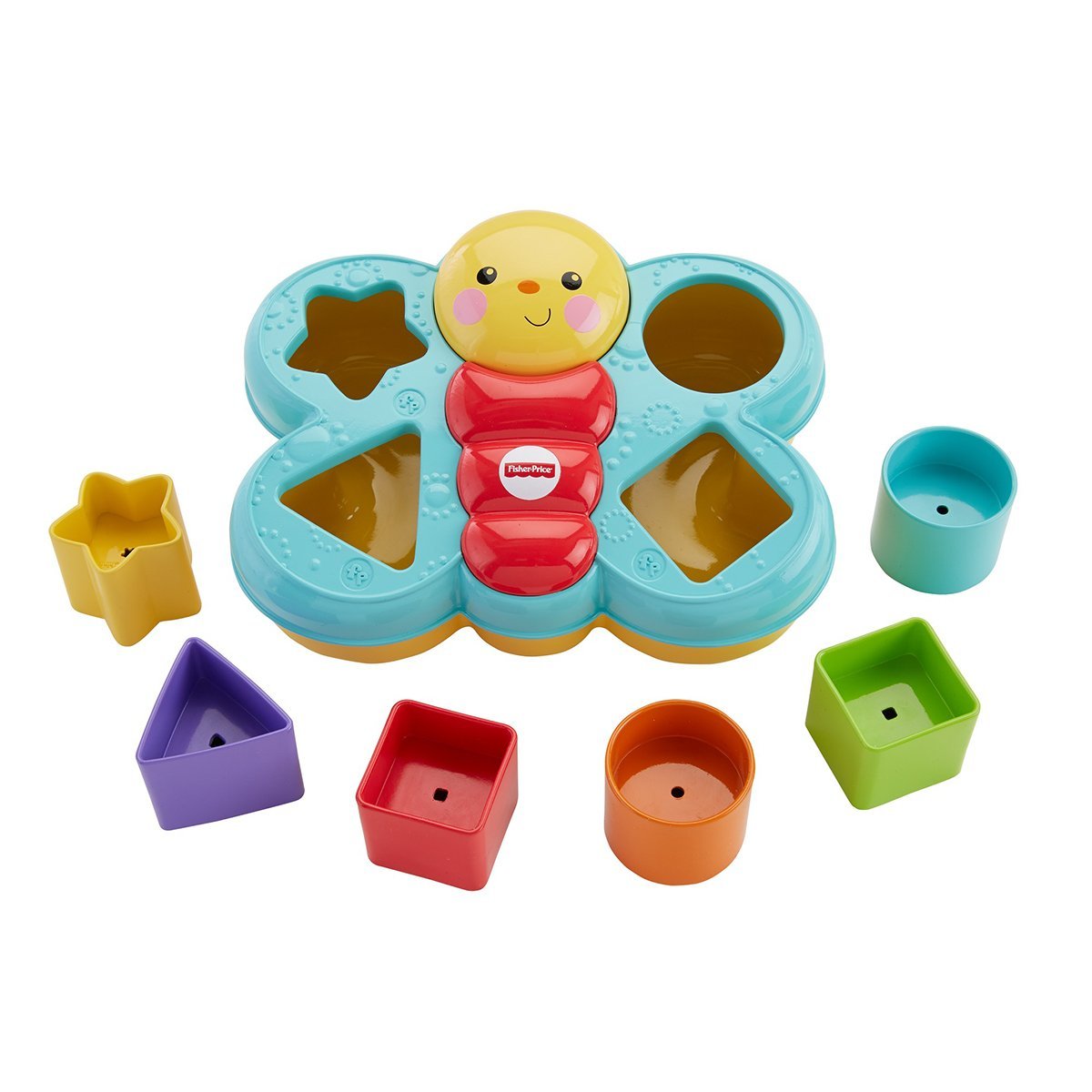 Fisher-Price-Şekil Eşleştirme Arkadaşı Kelebek / Sıralama Ve Şekil Ayırma Oyuncakları-Bebek Oyuncakları-2-Milagron.com