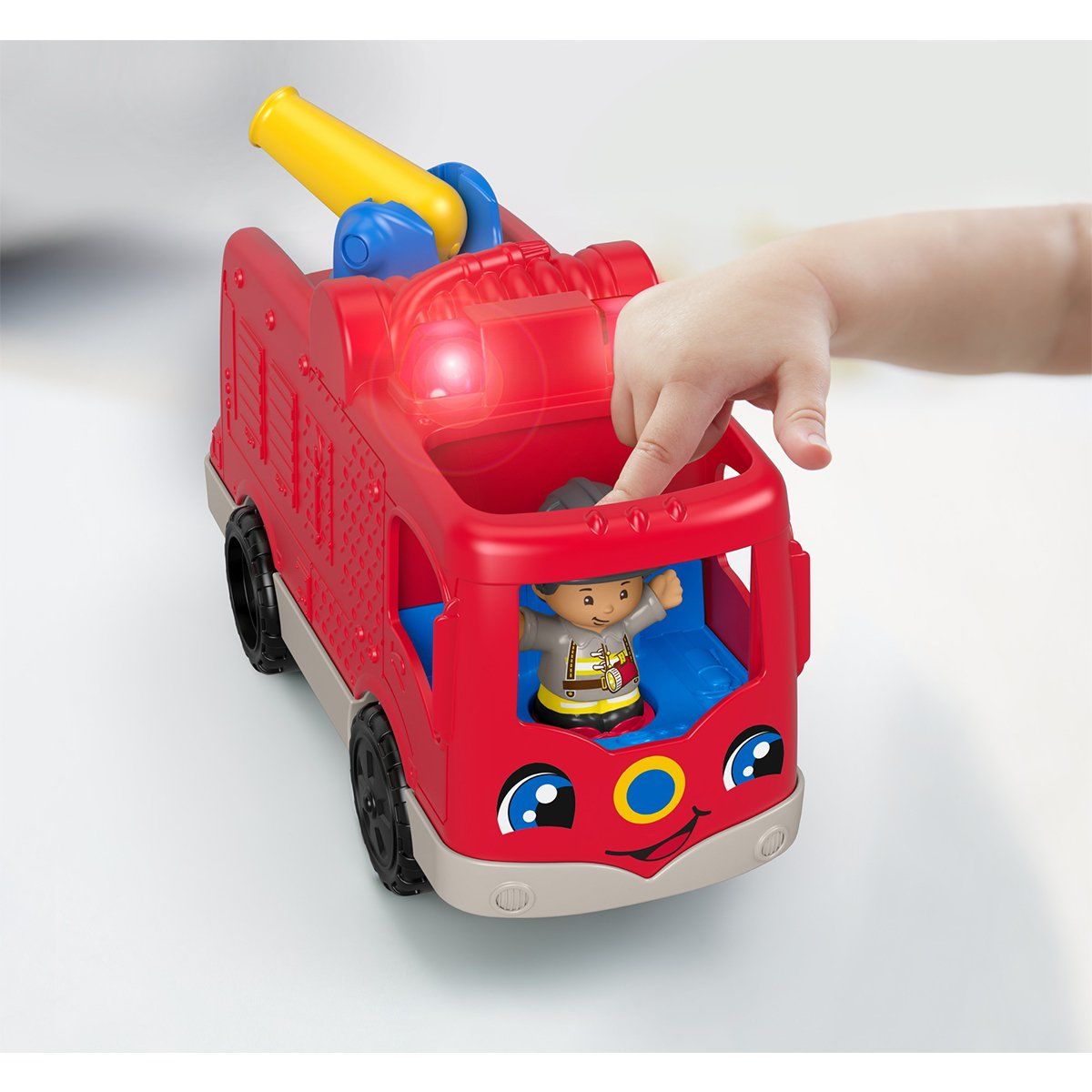 Fisher-Price-Yardımsever İtfaiye Aracı-Bebek Oyuncakları-4-Milagron.com