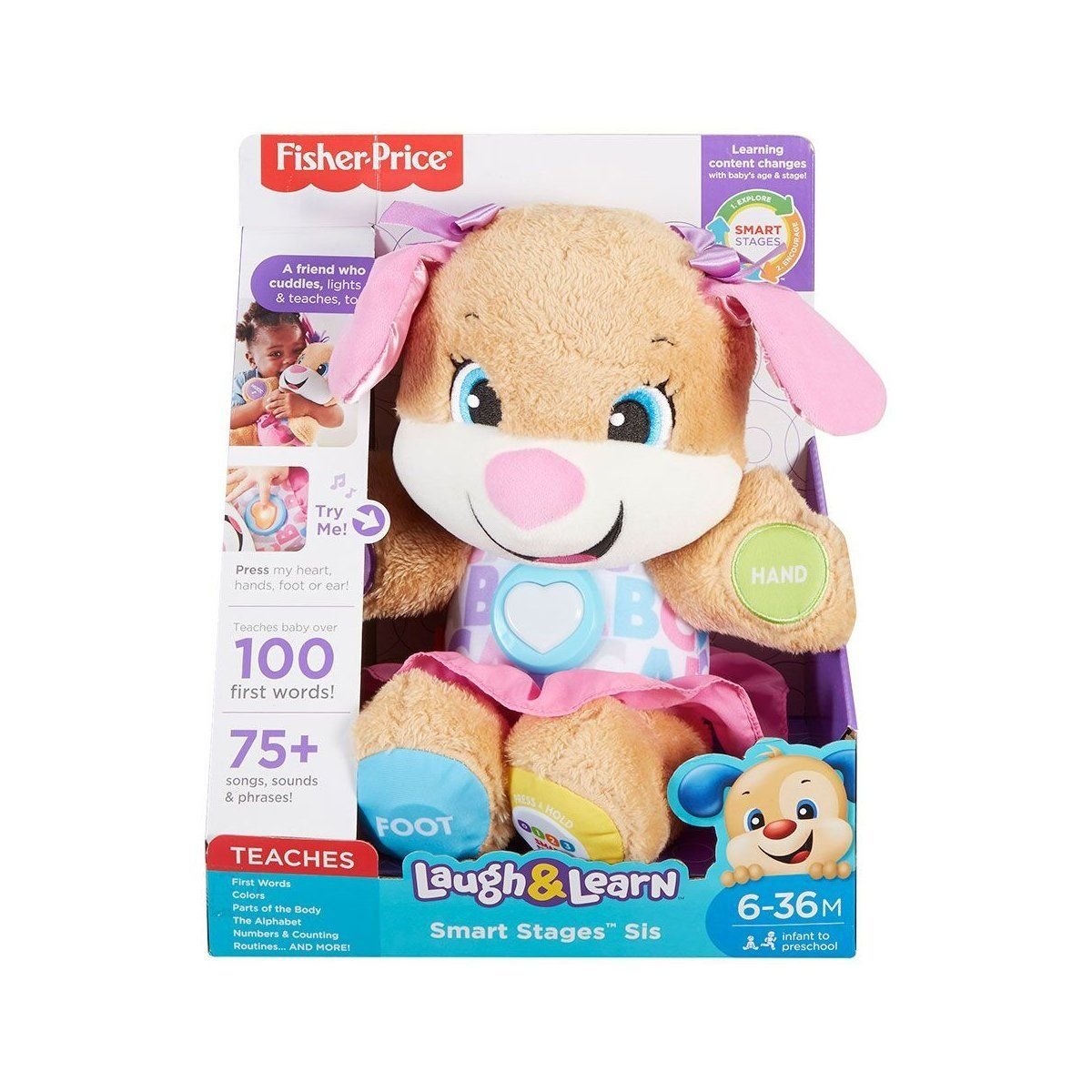 Fisher-Price-Yaşa Göre Gelişim Eğitici Köpekçiğin Kız Kardeşi / Türkçe / Eğlen Ve Öğren-Bebek Oyuncakları-2-Milagron.com