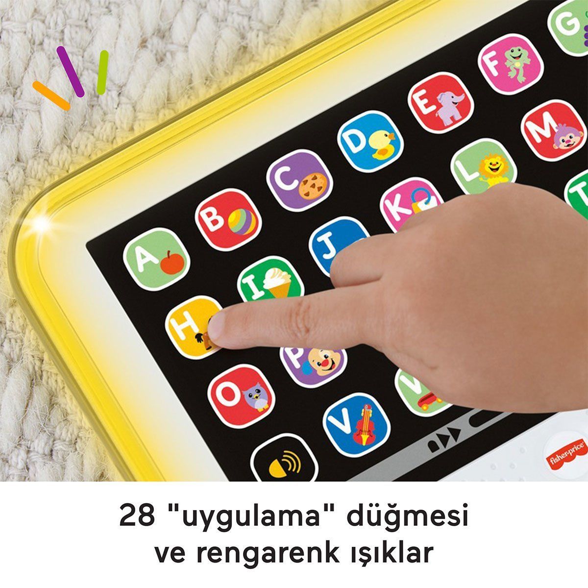 Fisher-Price-Yaşa Göre Gelişim Eğitici Tablet-Bebek Oyuncakları-4-Milagron.com