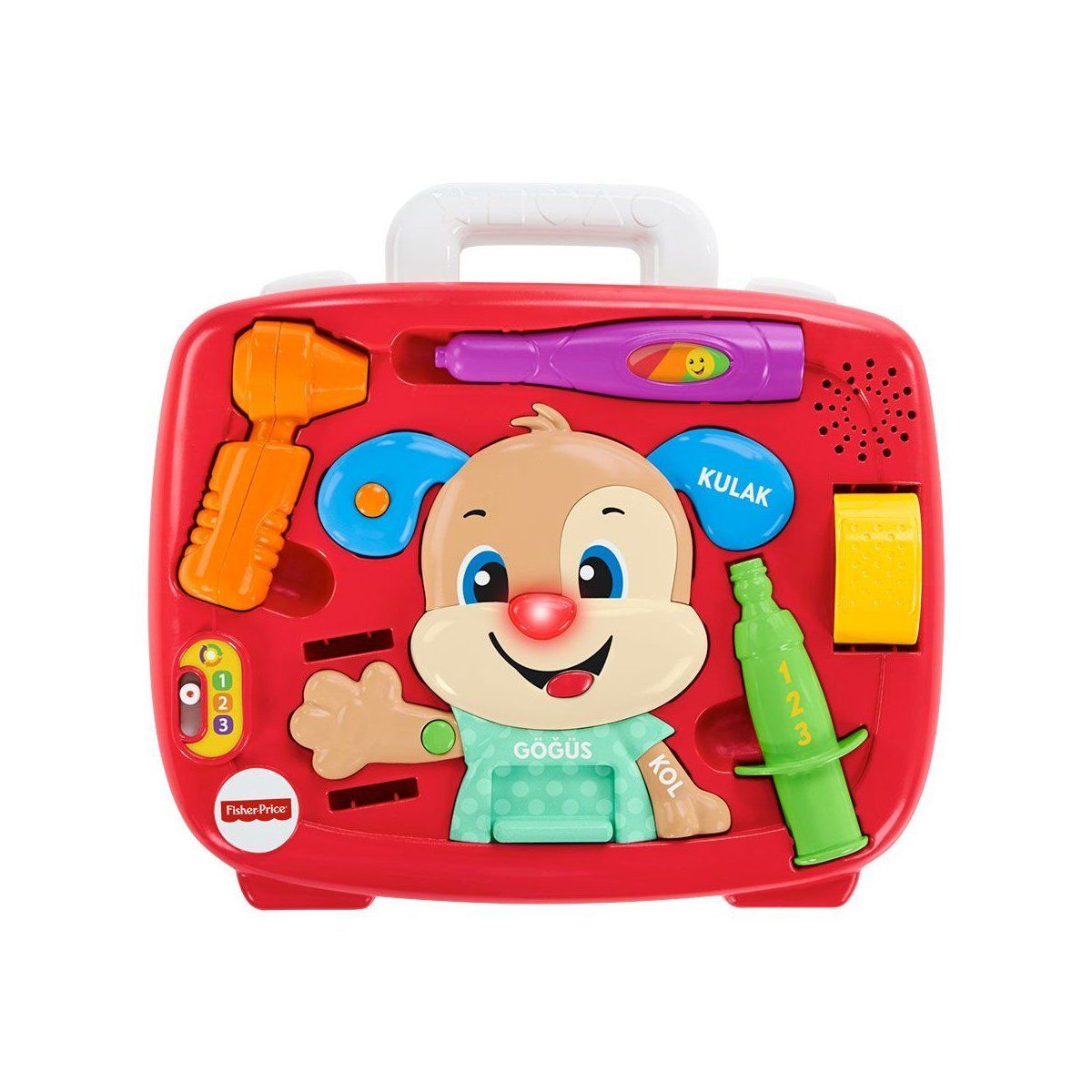 Fisher-Price-Yaşa Göre Gelişim Köpekçik Doktorda Türkçe Eğlen Ve Öğren-Bebek Oyuncakları-2-Milagron.com