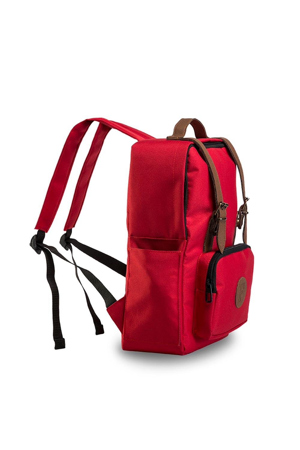 Fudela-Bks Kırmızı Sırt Çantası-Sırt Çantası-2-Milagron.com