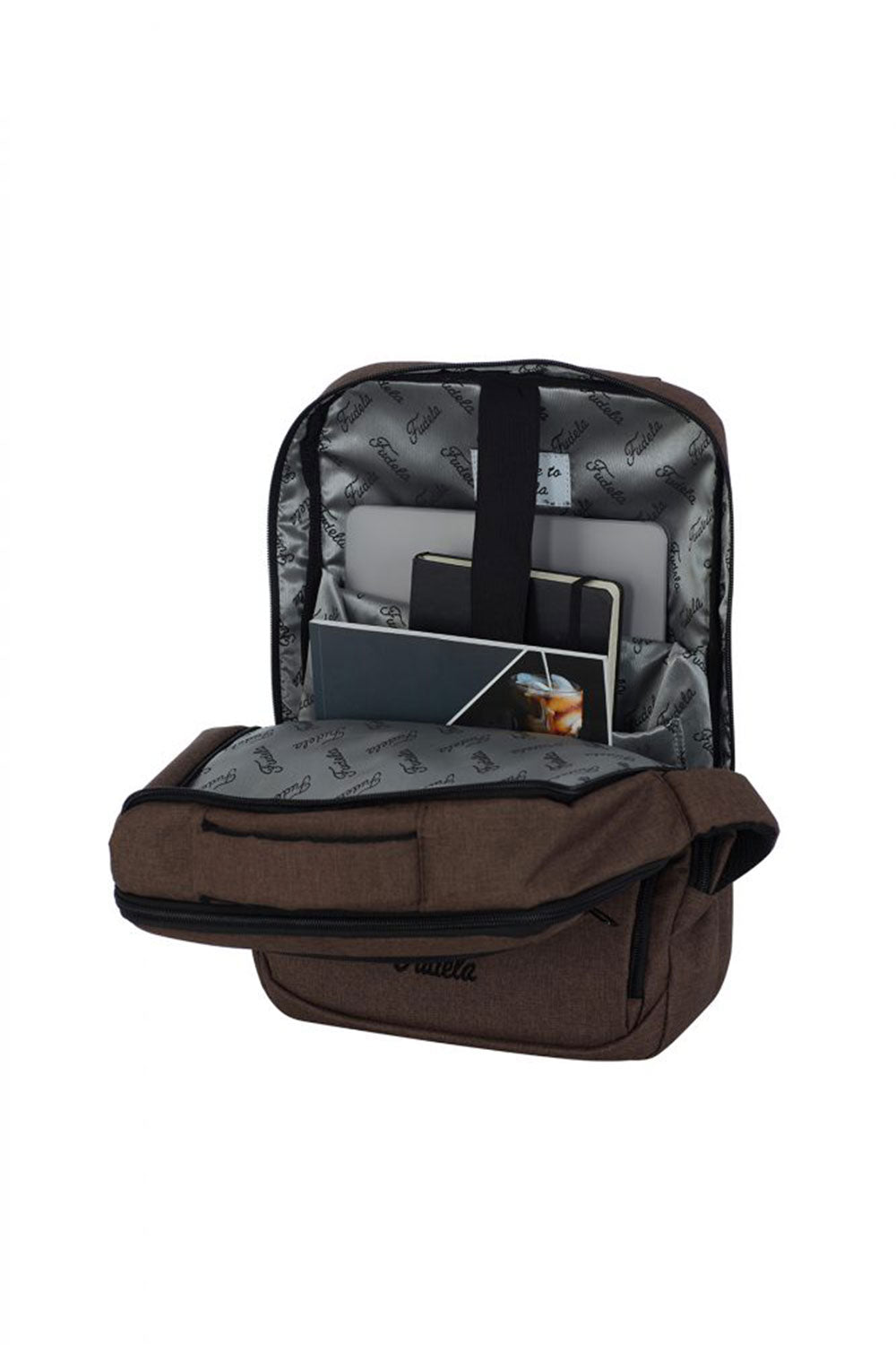 Fudela-Bogota Kahverengi Sırt Çantası-Sırt Çantası-3-Milagron.com