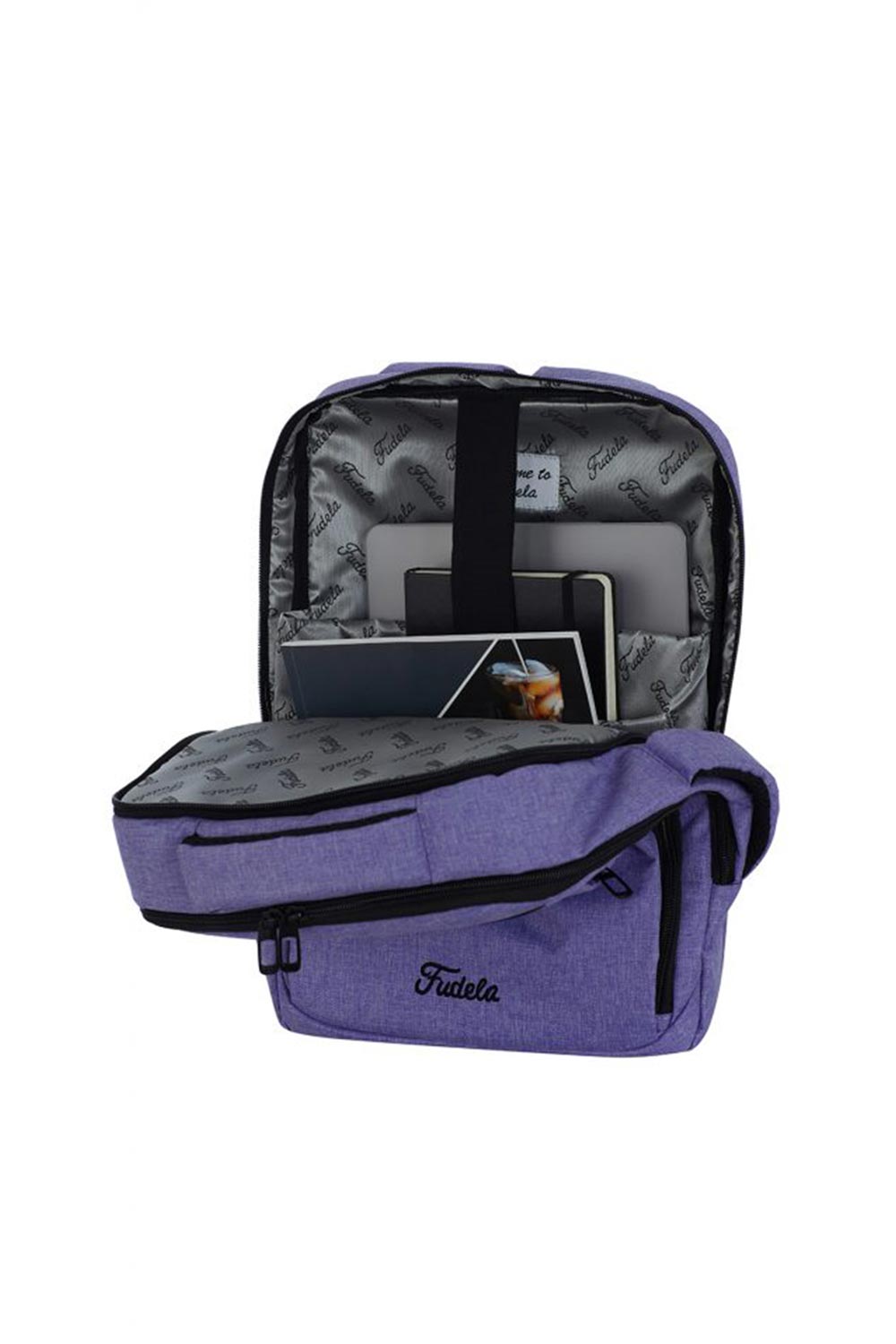 Fudela-Bogota Lila Sırt Çantası-Sırt Çantası-3-Milagron.com