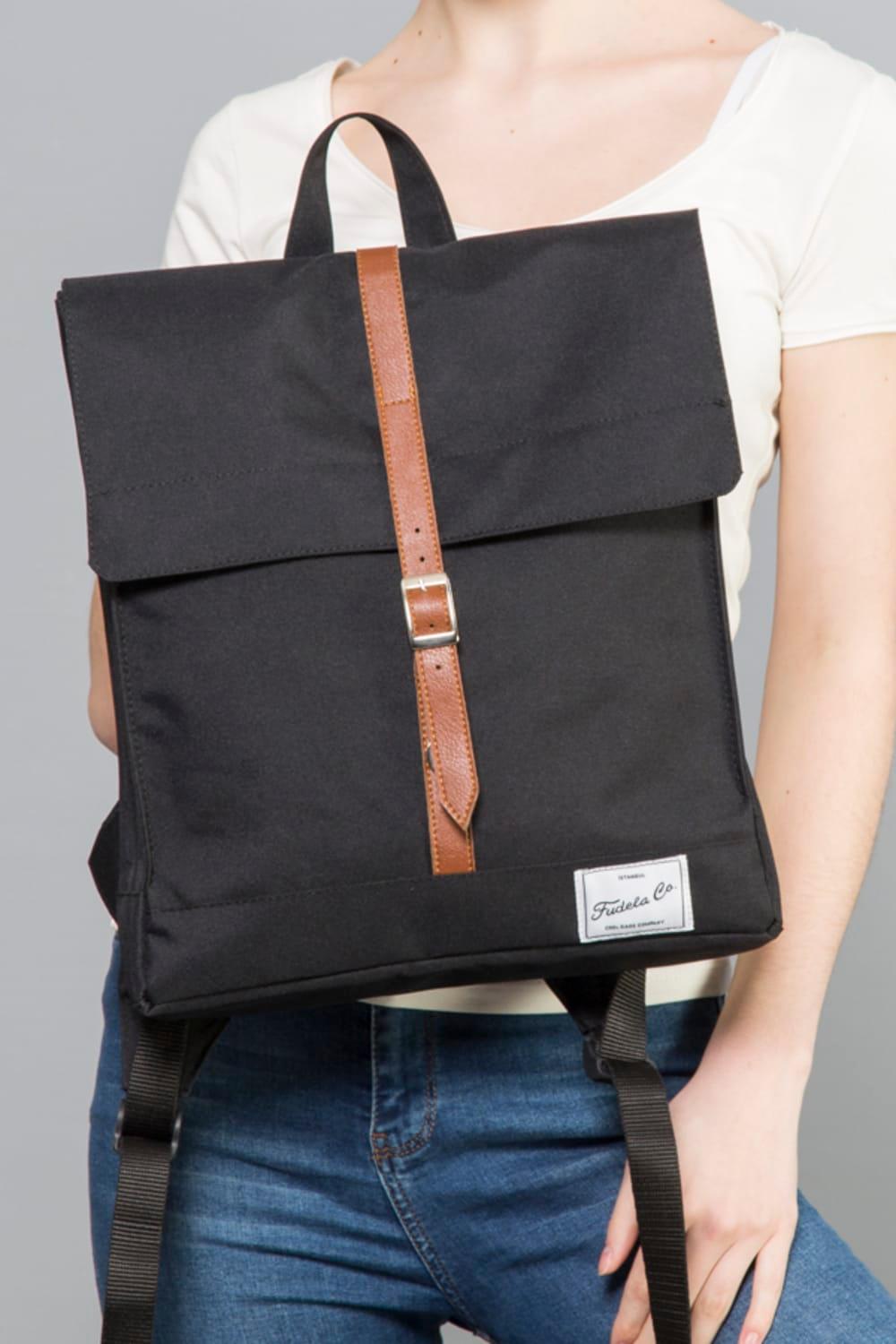 Fudela-Mbs Siyah Sırt Çantası-Sırt Çantası-2-Milagron.com