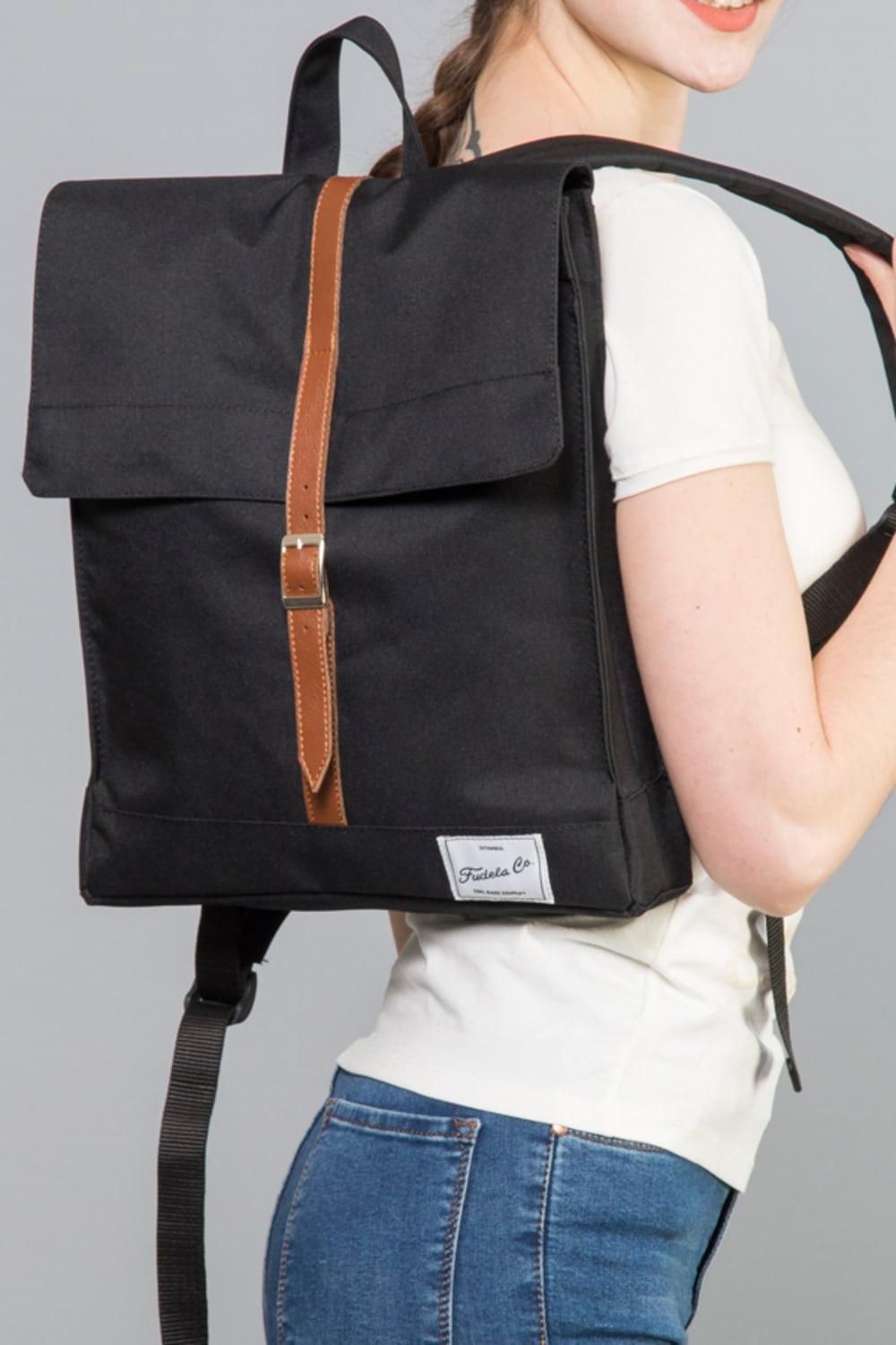 Fudela-Mbs Siyah Sırt Çantası-Sırt Çantası-3-Milagron.com