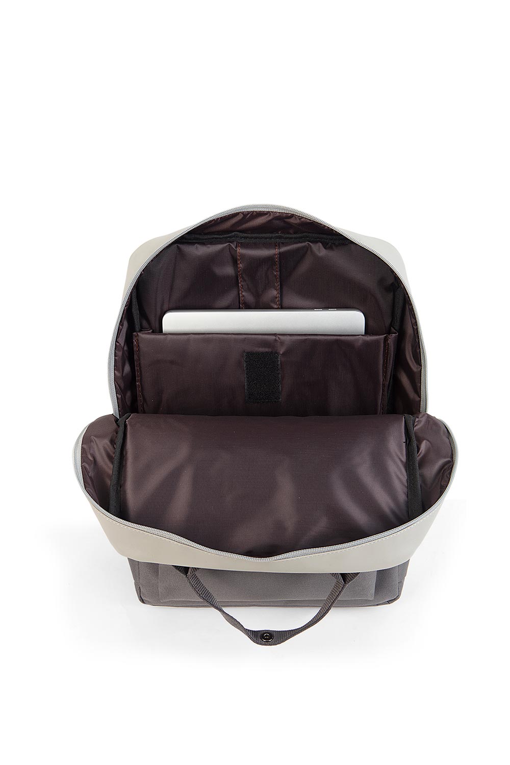 Fudela-Viona Gri Sırt Çantası-Sırt Çantası-3-Milagron.com