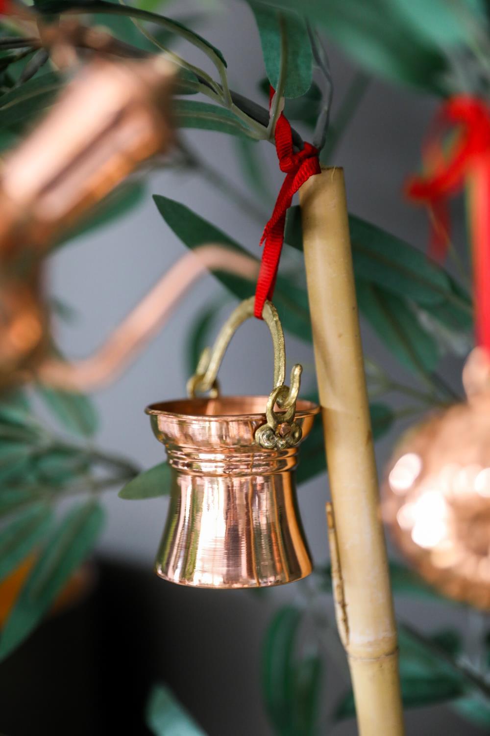 Gaia's Store-Mini Goods Yılbaşı Süsü - Bakır 3'lü Set-Yılbaşı-3-Milagron.com