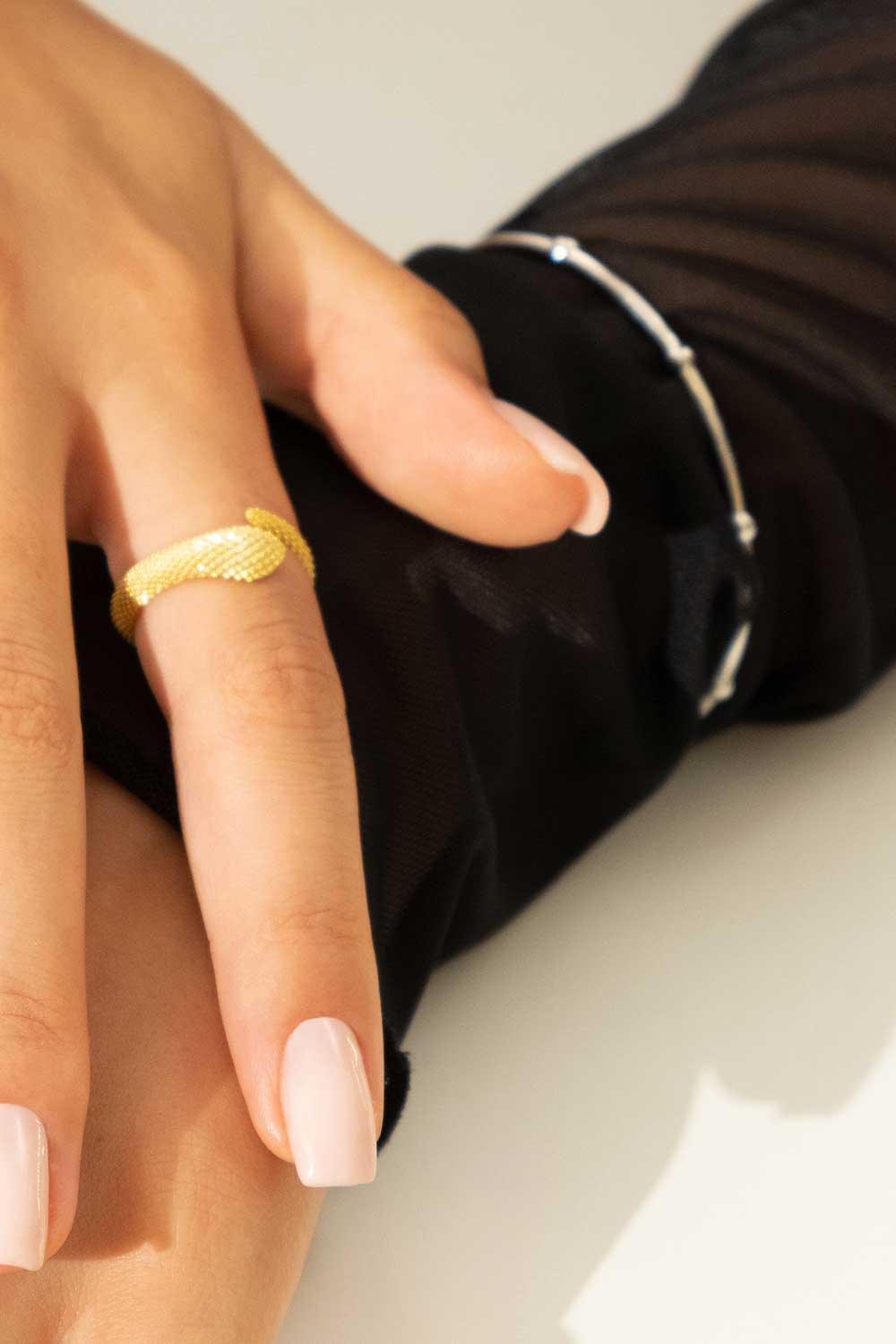 Gal İstanbul-Yılan Yüzük Gold-Yüzük-3-Milagron.com