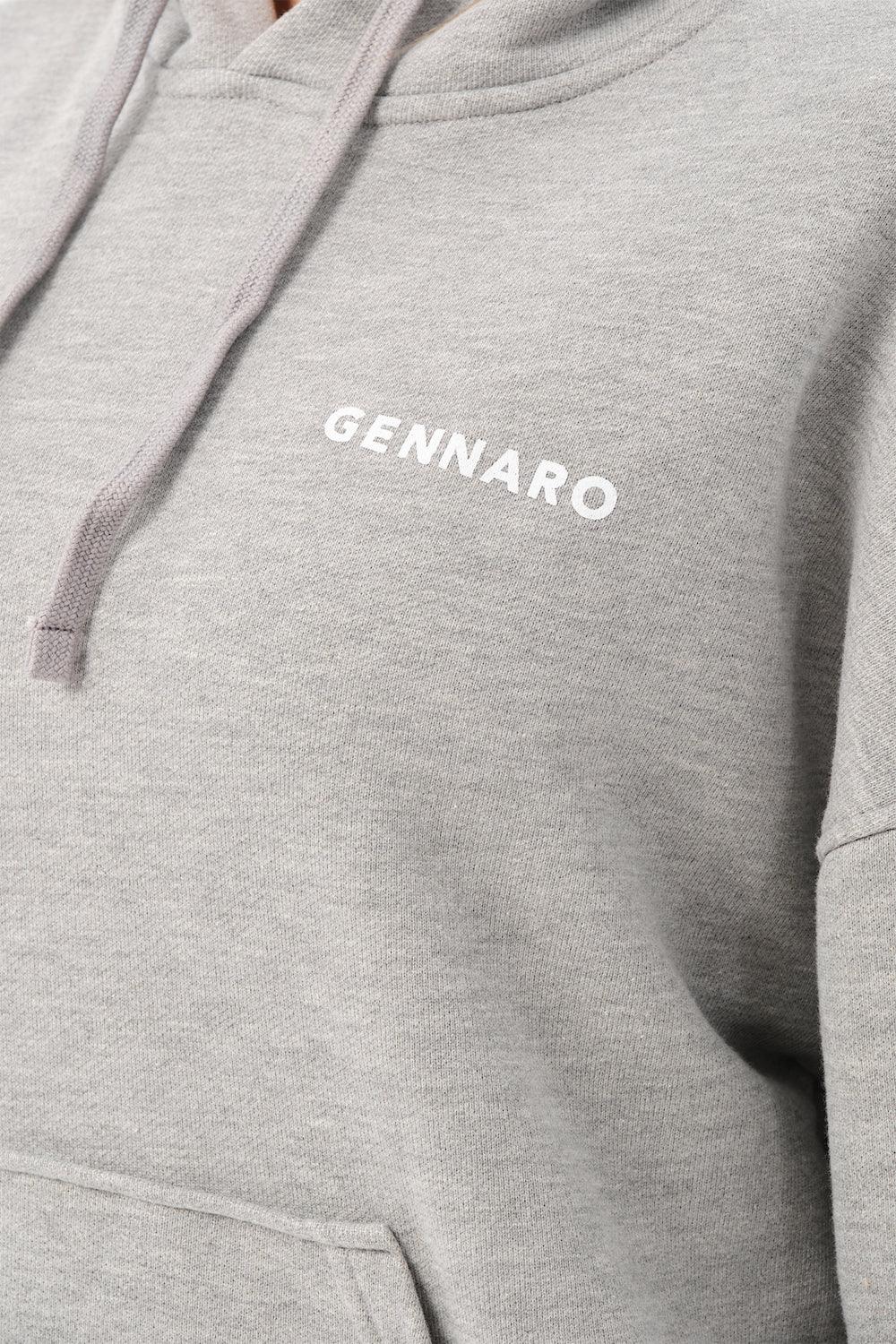 Gennaro-Oversize Sweatshirt - Gri-Sweatshirts & Hoodies-5-Milagron.com