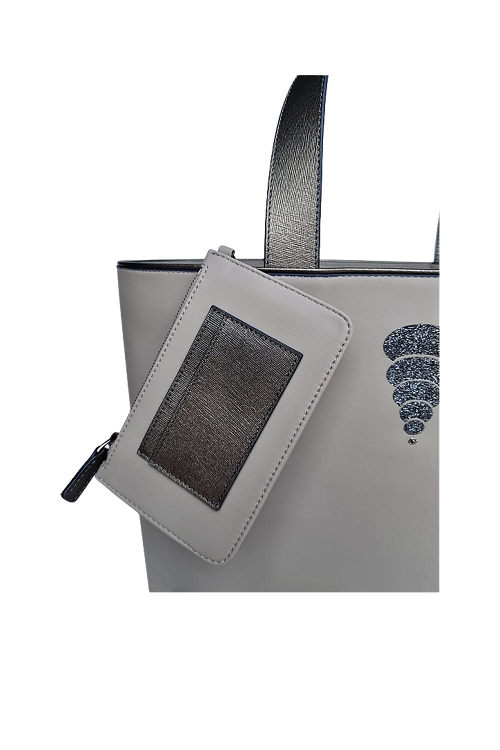 Geomi-Mun Tote - Travel Size - Gri-Omuz Çantası-4-Milagron.com