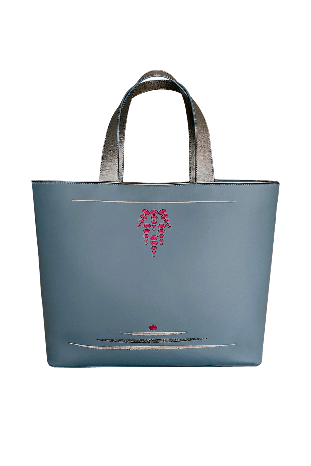 Geomi-Mun Tote - Travel Size - Petrol-Omuz Çantası-1-Milagron.com