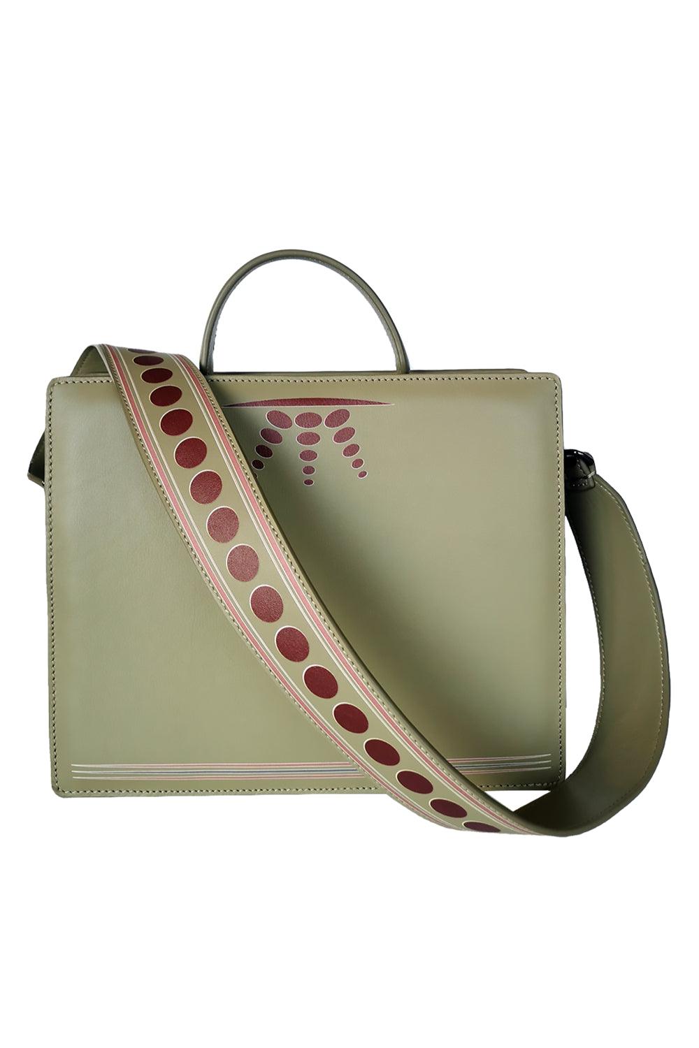 Geomi-Ray Çanta - Haki-Omuz Çantası-3-Milagron.com