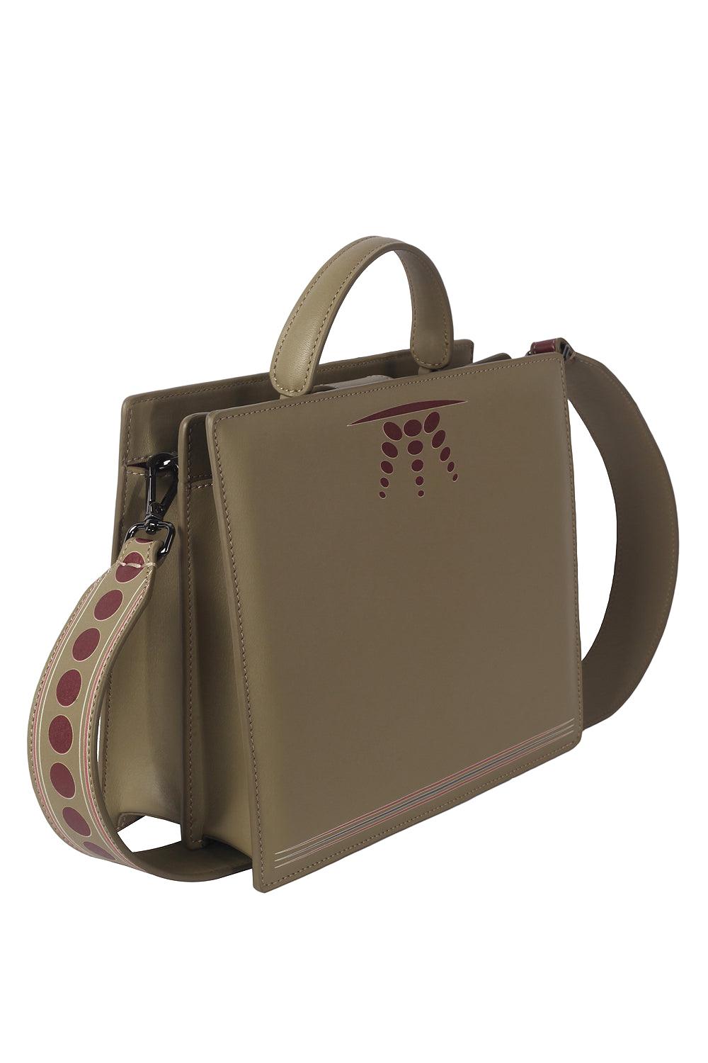 Geomi-Ray Çanta - Haki-Omuz Çantası-8-Milagron.com