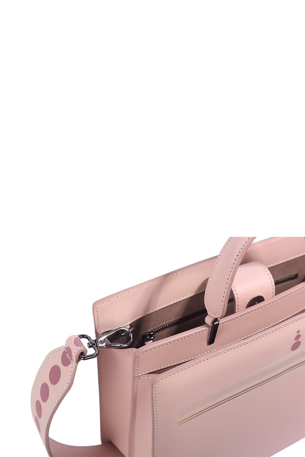 Geomi-Ray Çanta - Pudra Pembe-Omuz Çantası-5-Milagron.com