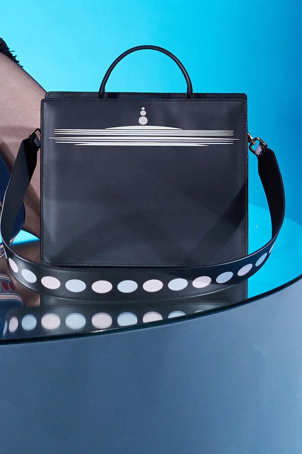 Geomi-Ray Çanta - Siyah Sunset-Omuz Çantası-1-Milagron.com