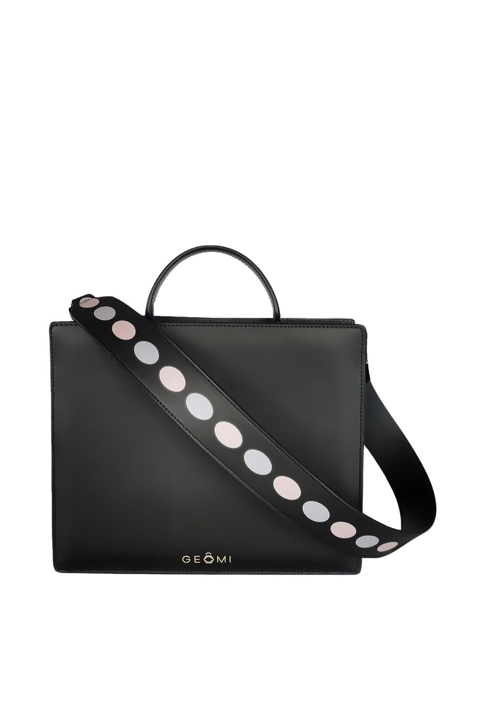 Geomi-Ray Çanta - Siyah Sunset-Omuz Çantası-3-Milagron.com