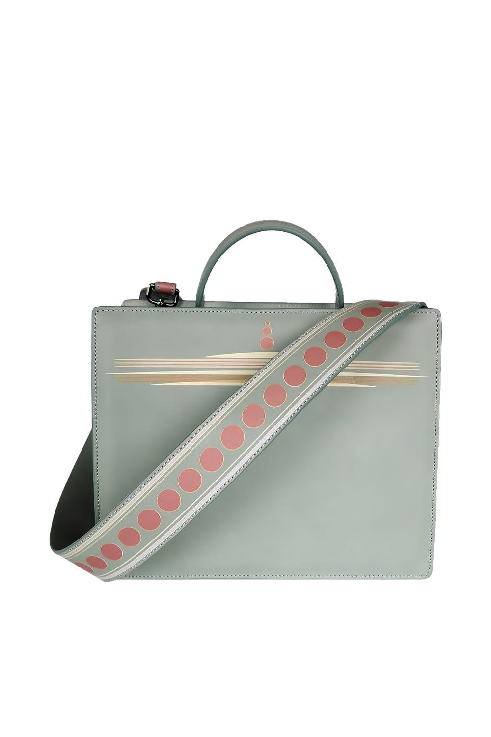 Geomi-Ray Çanta - Su Yesili-Omuz Çantası-1-Milagron.com